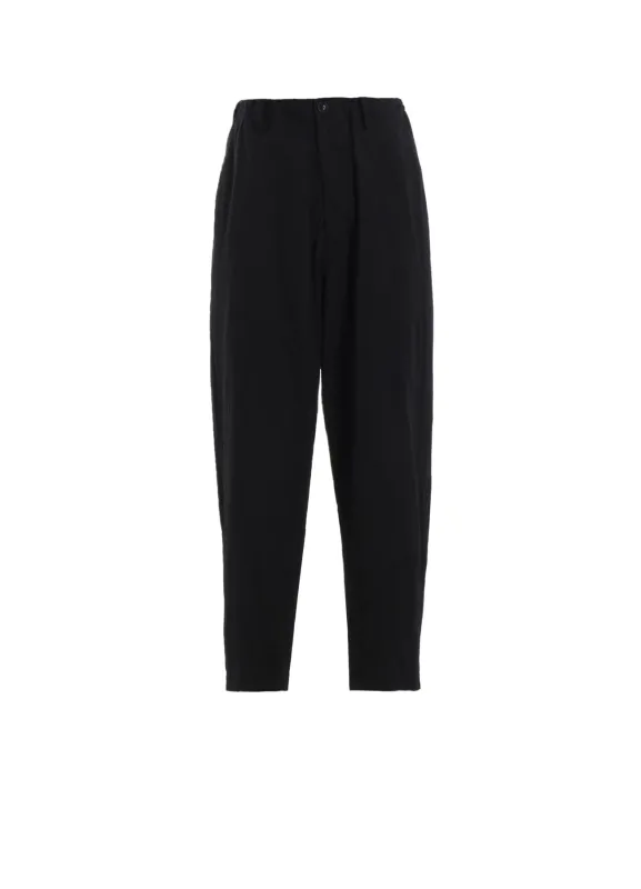 COTTON LAWN GARMENT DYE SLIM PANTS sold by Yohji Yamamoto