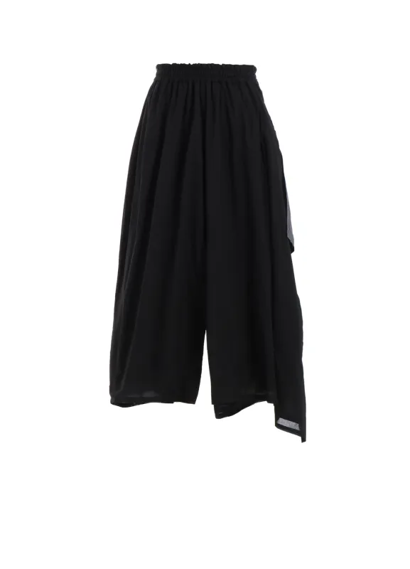 COTTON LAWN GARMENT DYE ELASTIC PANTS sold by Yohji Yamamoto