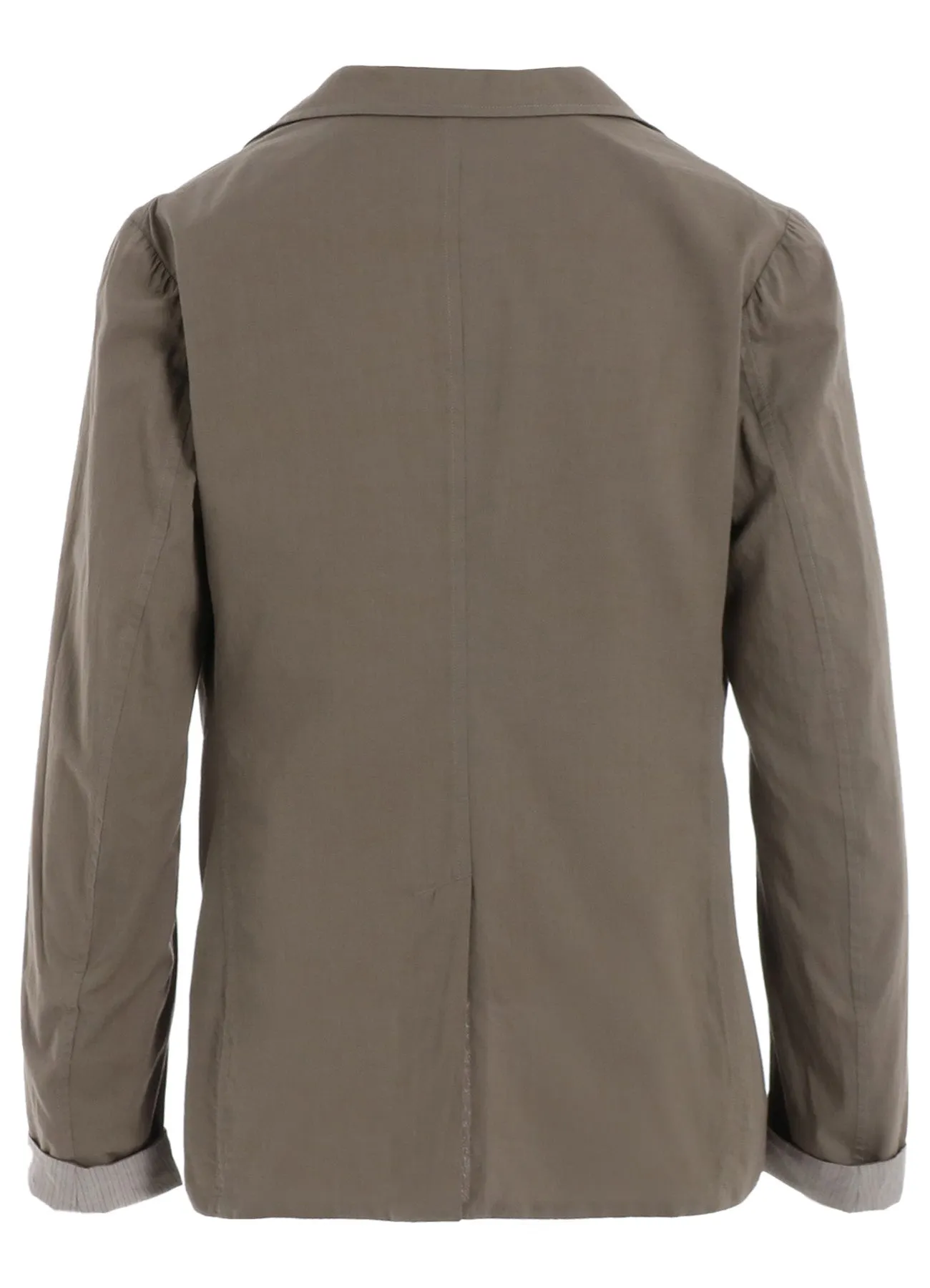 COTTON LAWN GARMENT DYE SWLLOWTAIL JACKET sold by Yohji Yamamoto product image thumbnail 4