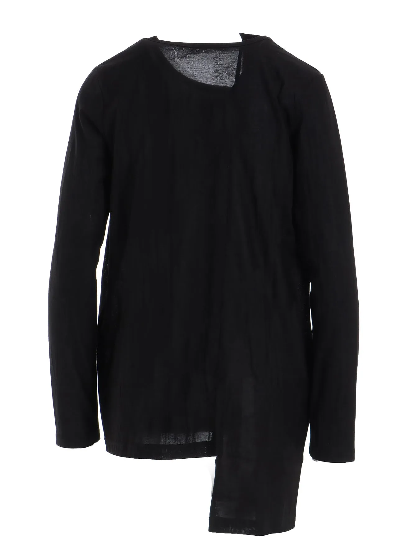 BRUSH MARK LINKS UNEVEN CARDIGAN sold by Yohji Yamamoto product image thumbnail 4