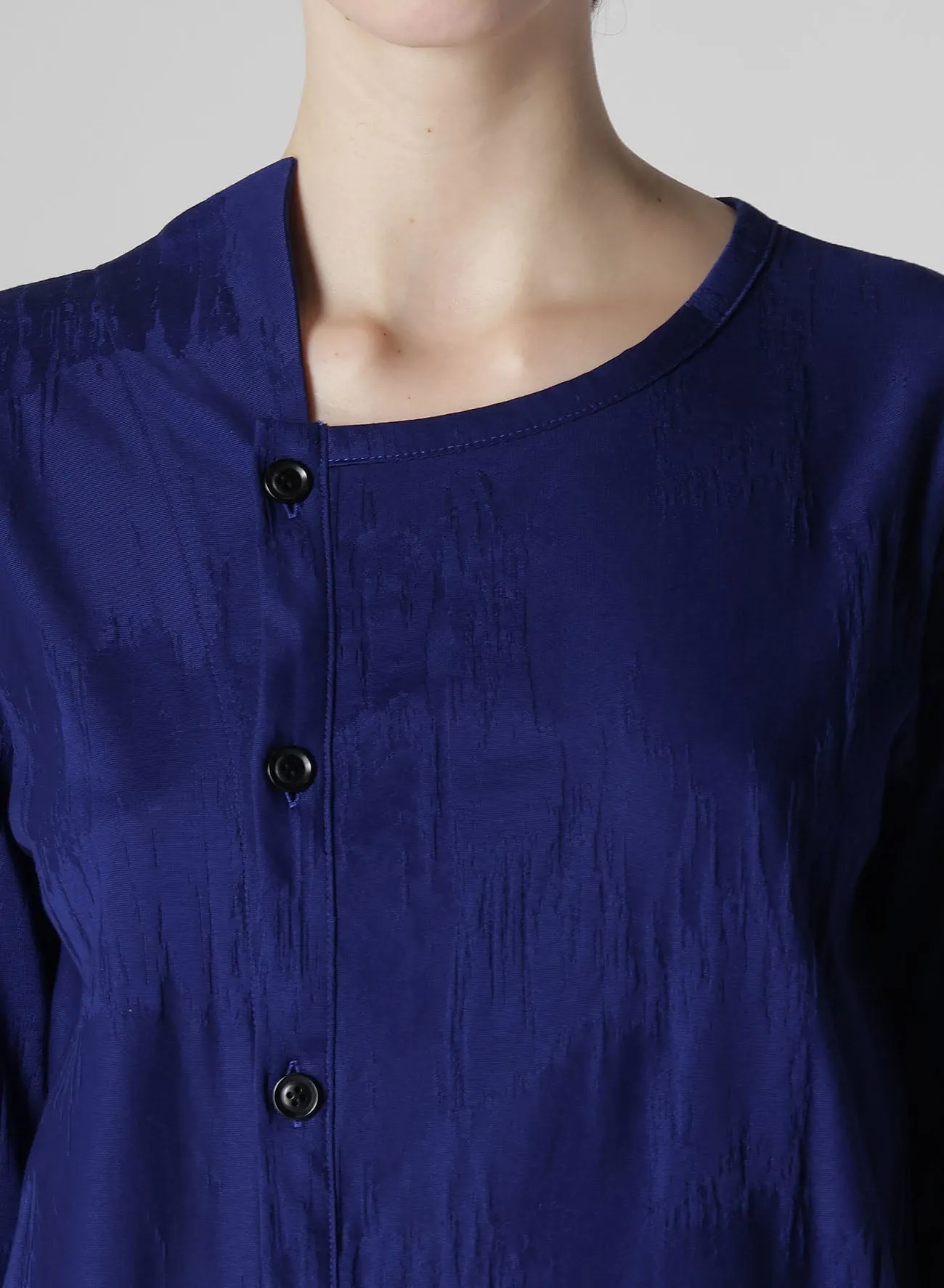 BRUSH MARK LINKS UNEVEN CARDIGAN sold by Yohji Yamamoto product image thumbnail 5