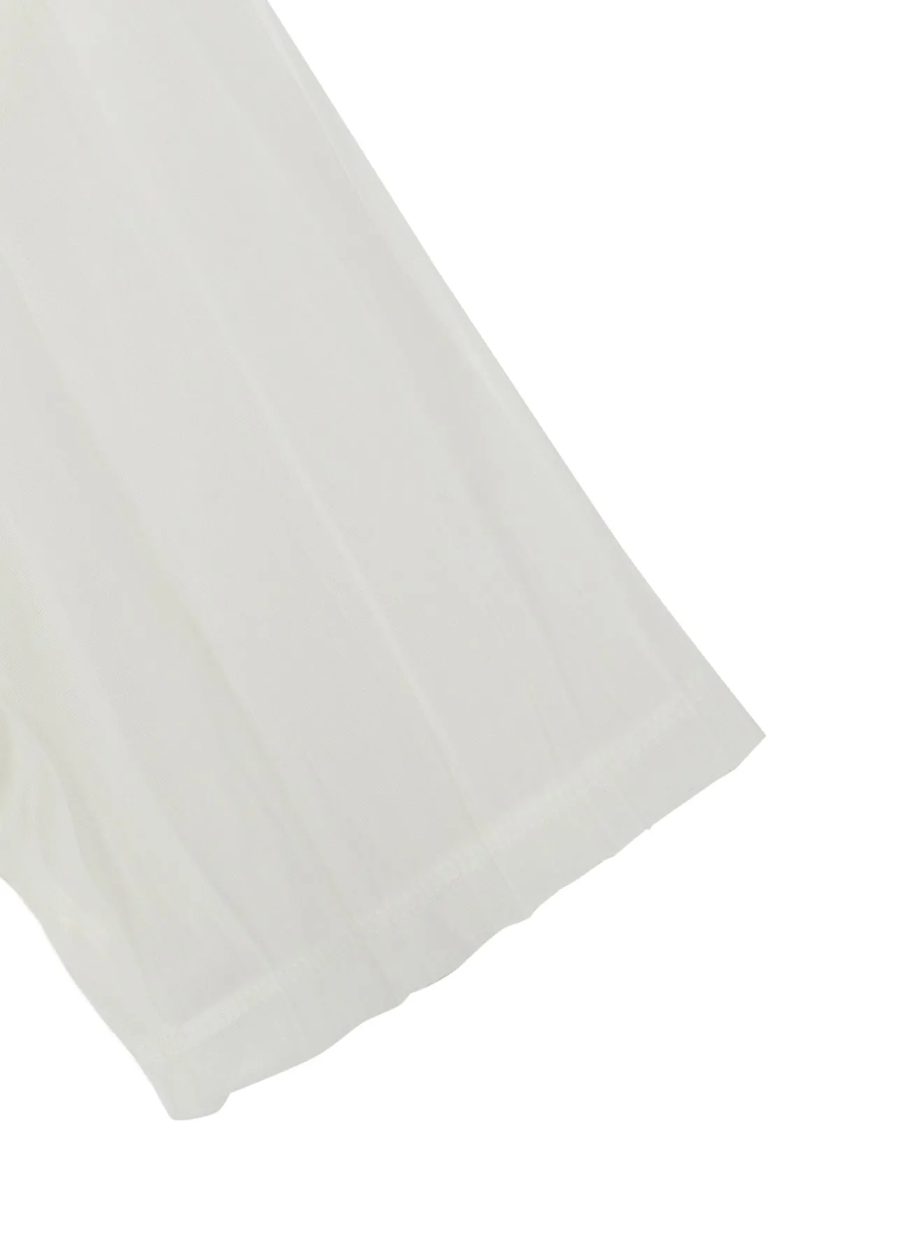 VERTICAL WRINKLE FLIPPED COLLAR T sold by Yohji Yamamoto product image thumbnail 5