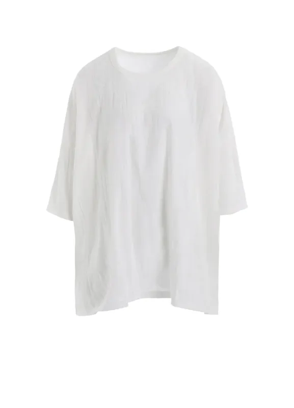 BRUSH MARK LINKS ROUND NECK BIG T sold by Yohji Yamamoto