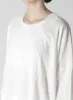 BRUSH MARK LINKS ROUND NECK BIG T sold by Yohji Yamamoto