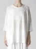 BRUSH MARK LINKS ROUND NECK BIG T sold by Yohji Yamamoto
