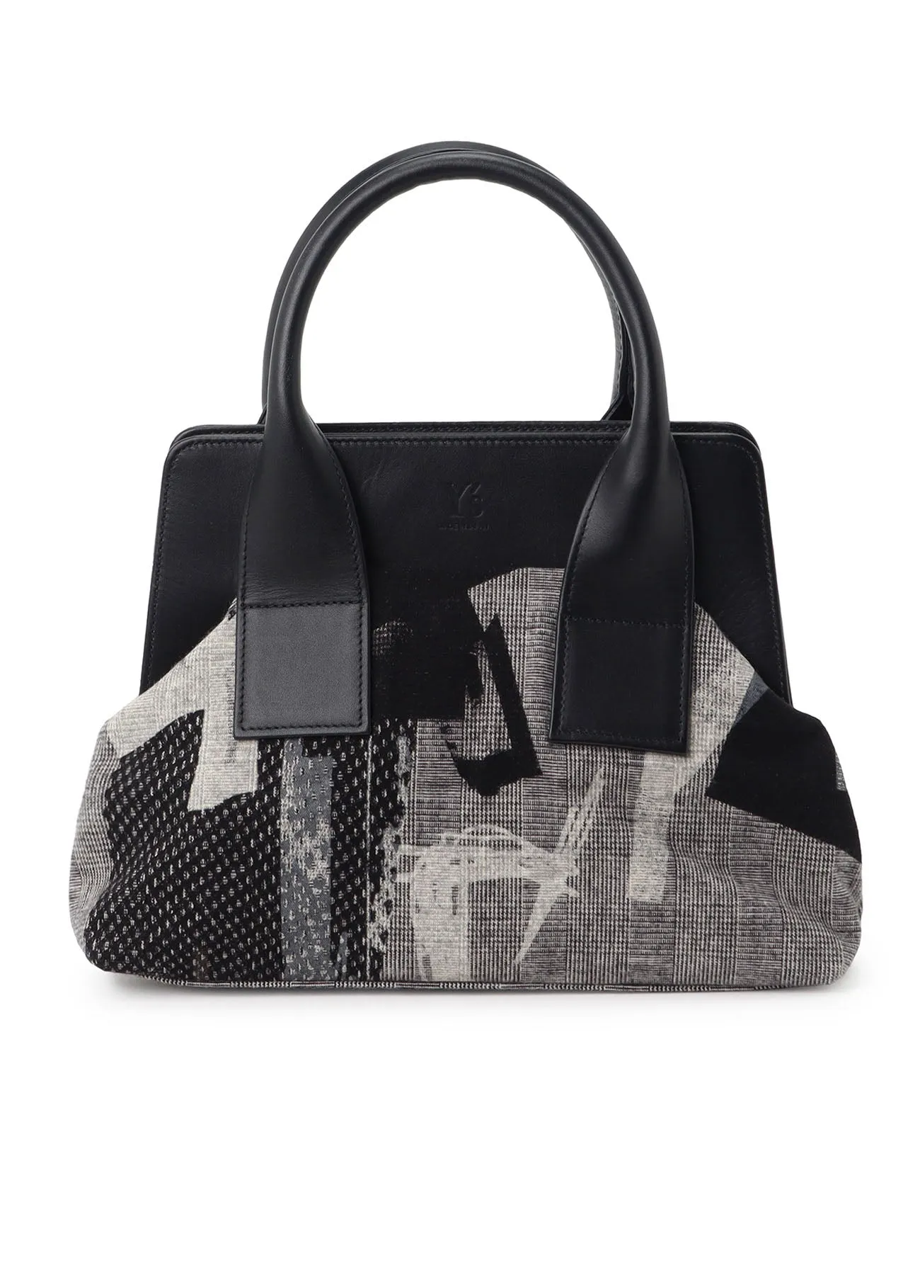 Y'S COLLAGE PRINT METAL CLASP BAG M sold by Yohji Yamamoto product image thumbnail 5