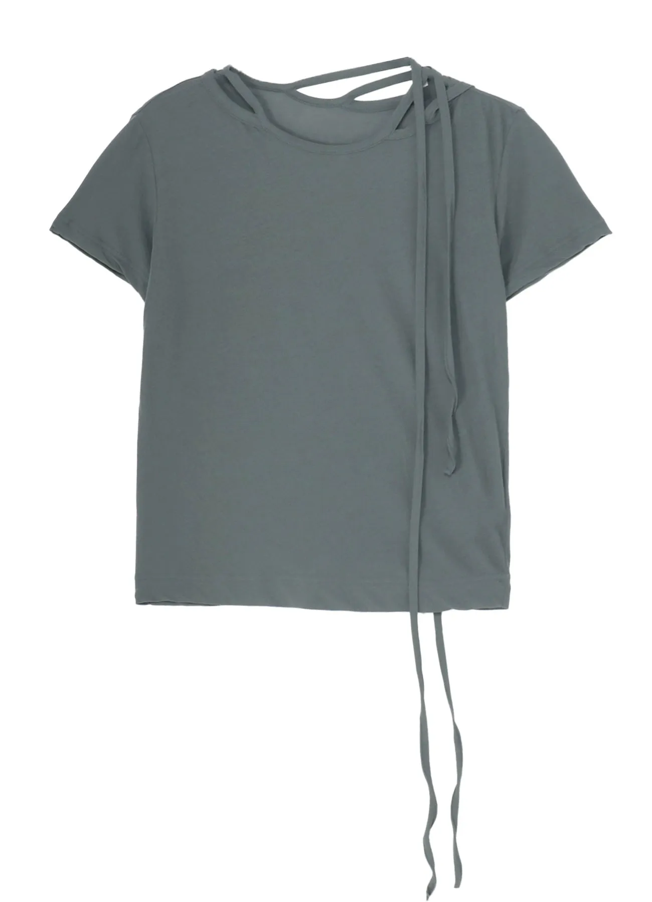 HIGH TWISTED SINGLE JERSEY R-BINDER SHORT SLV T sold by Yohji Yamamoto product image thumbnail 2