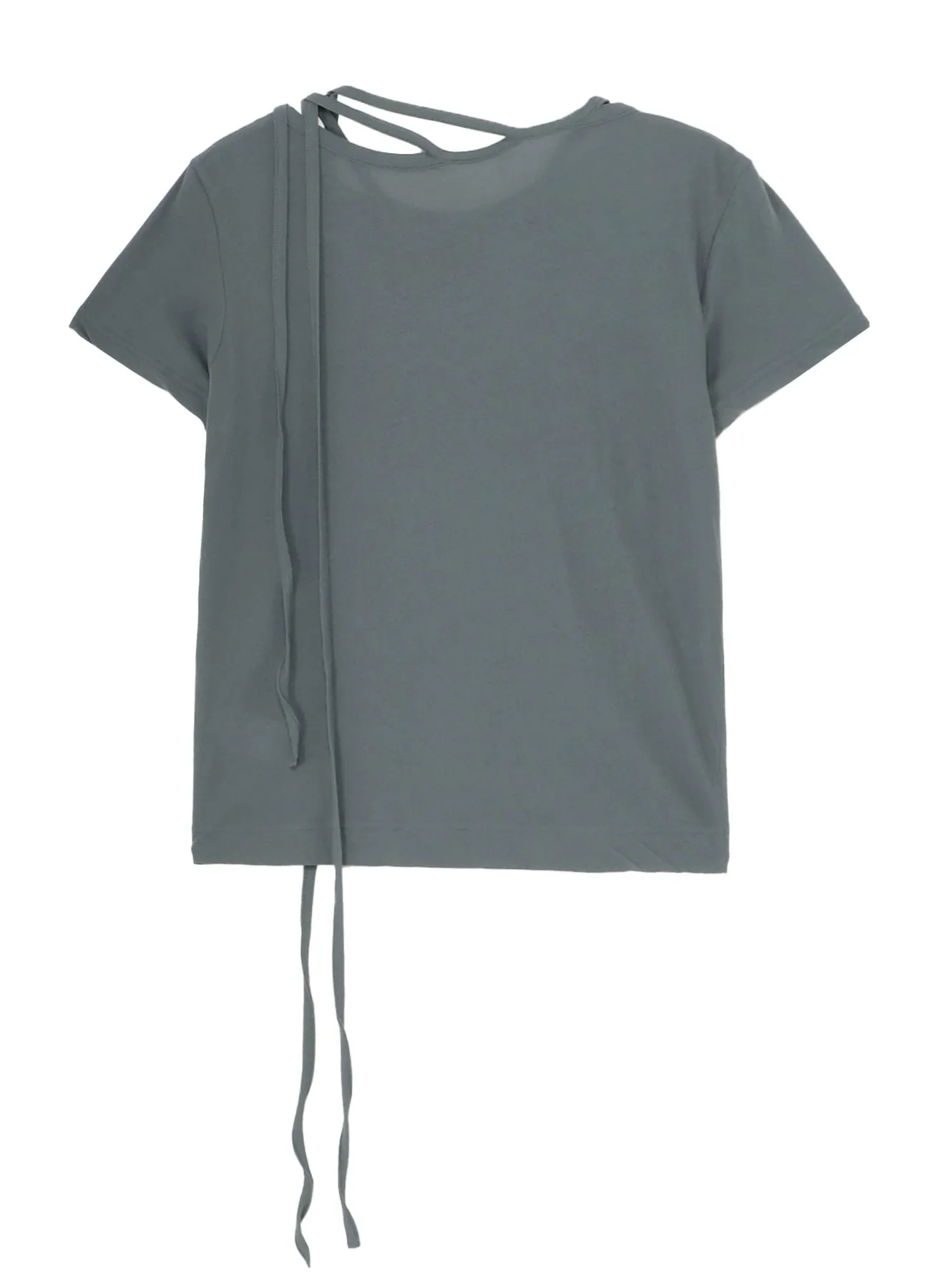 HIGH TWISTED SINGLE JERSEY R-BINDER SHORT SLV T sold by Yohji Yamamoto product image thumbnail 4