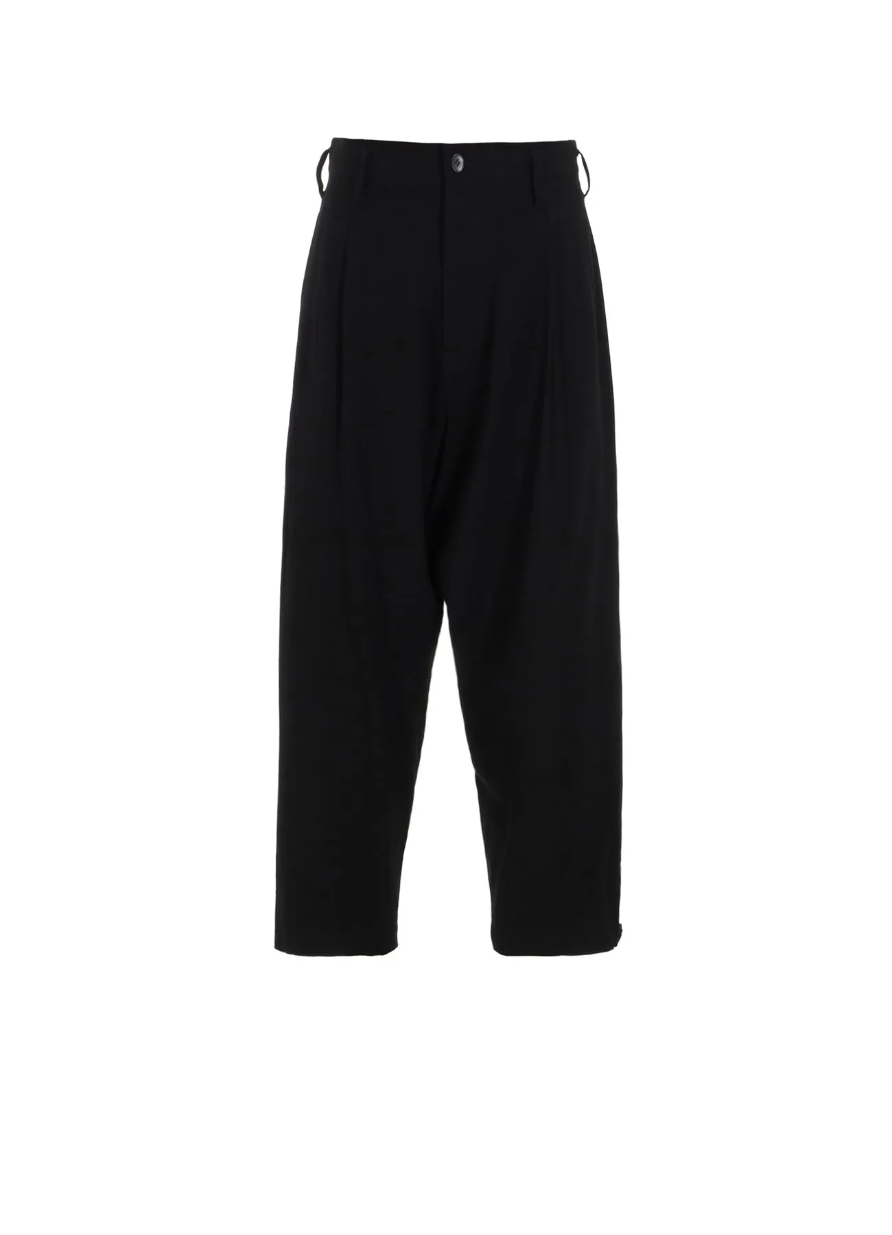Ry SEETING CLOTH CROPPED PANTS sold by Yohji Yamamoto