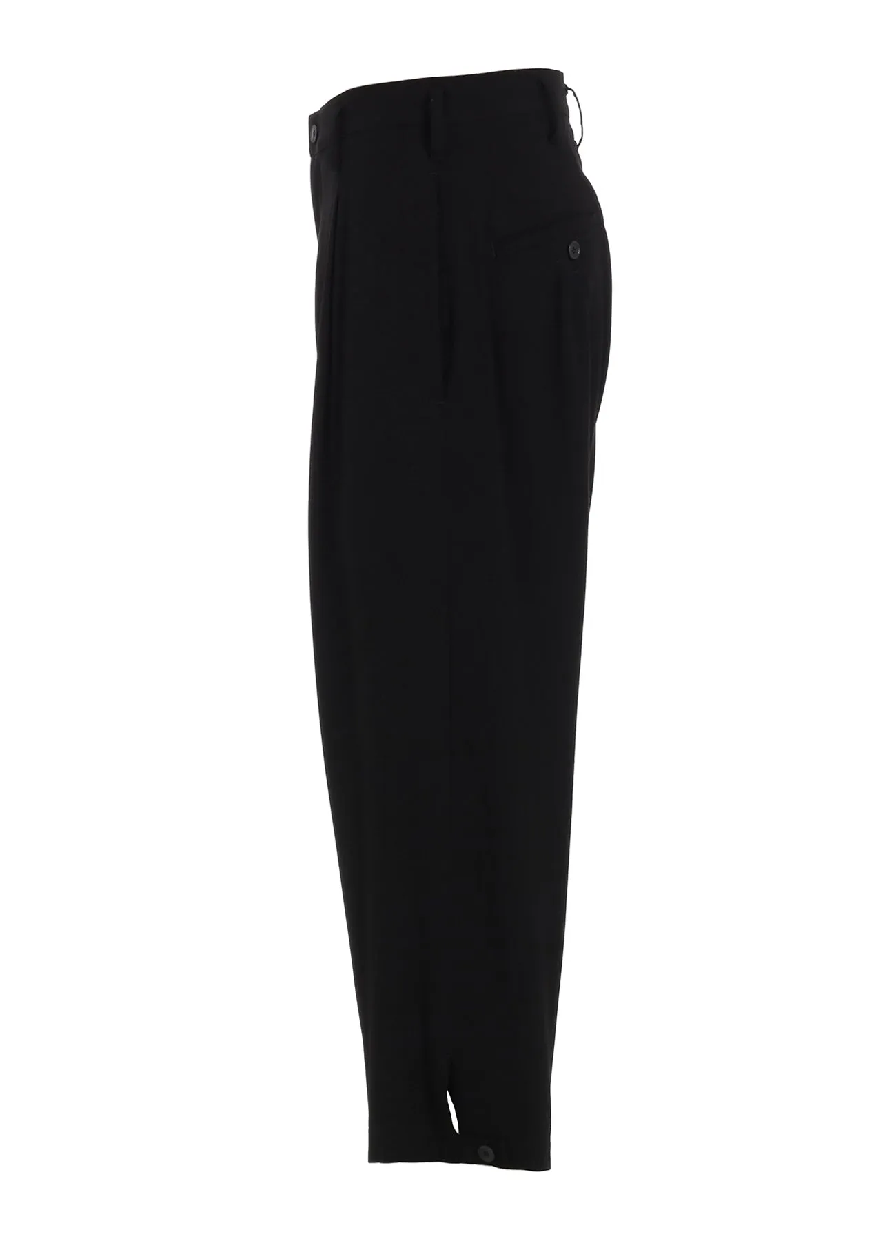 Ry SEETING CLOTH CROPPED PANTS sold by Yohji Yamamoto product image thumbnail 3