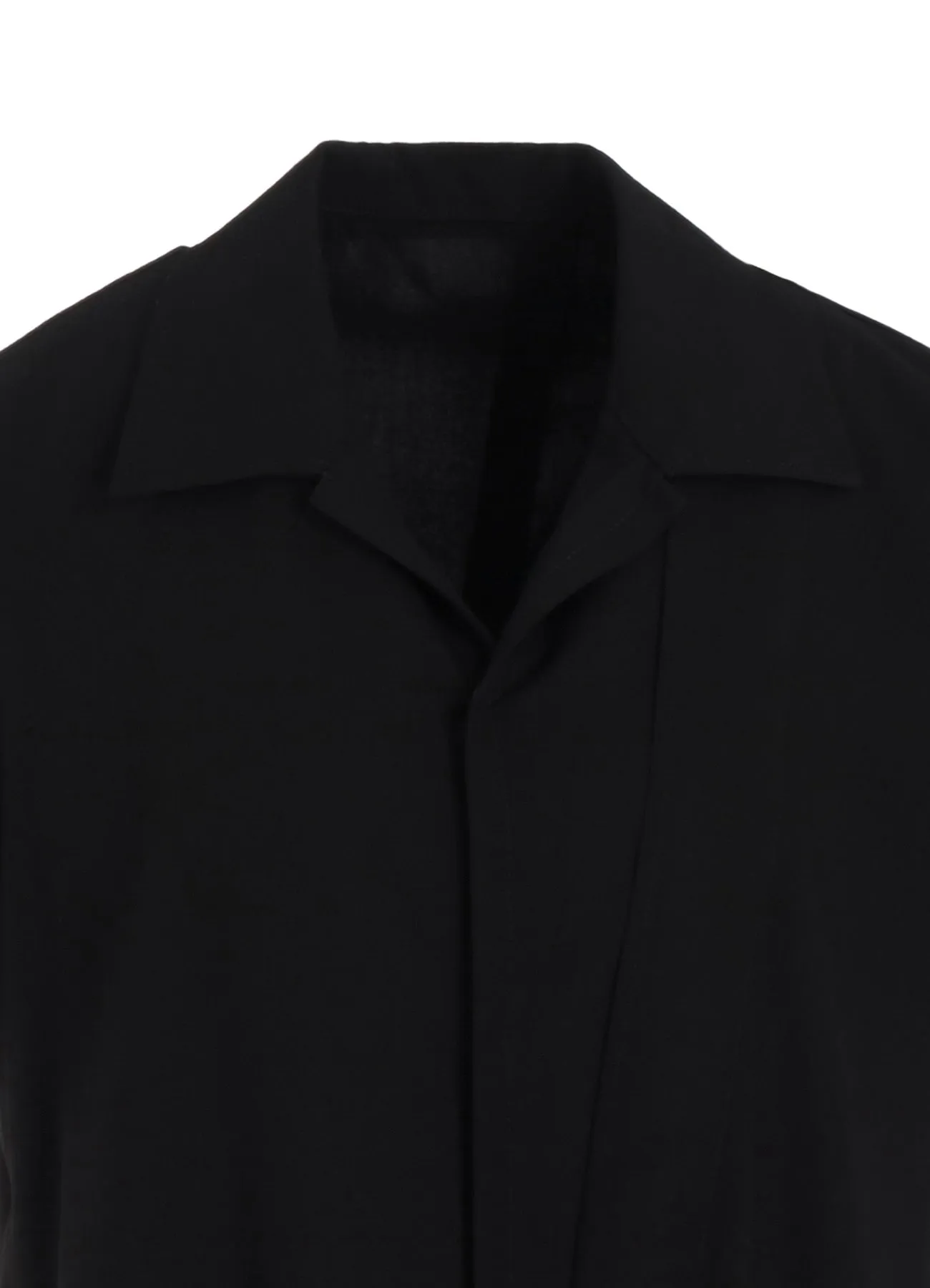 Ry SEETING CLOTH R DRAPED SHIRT DRESS sold by Yohji Yamamoto product image thumbnail 5