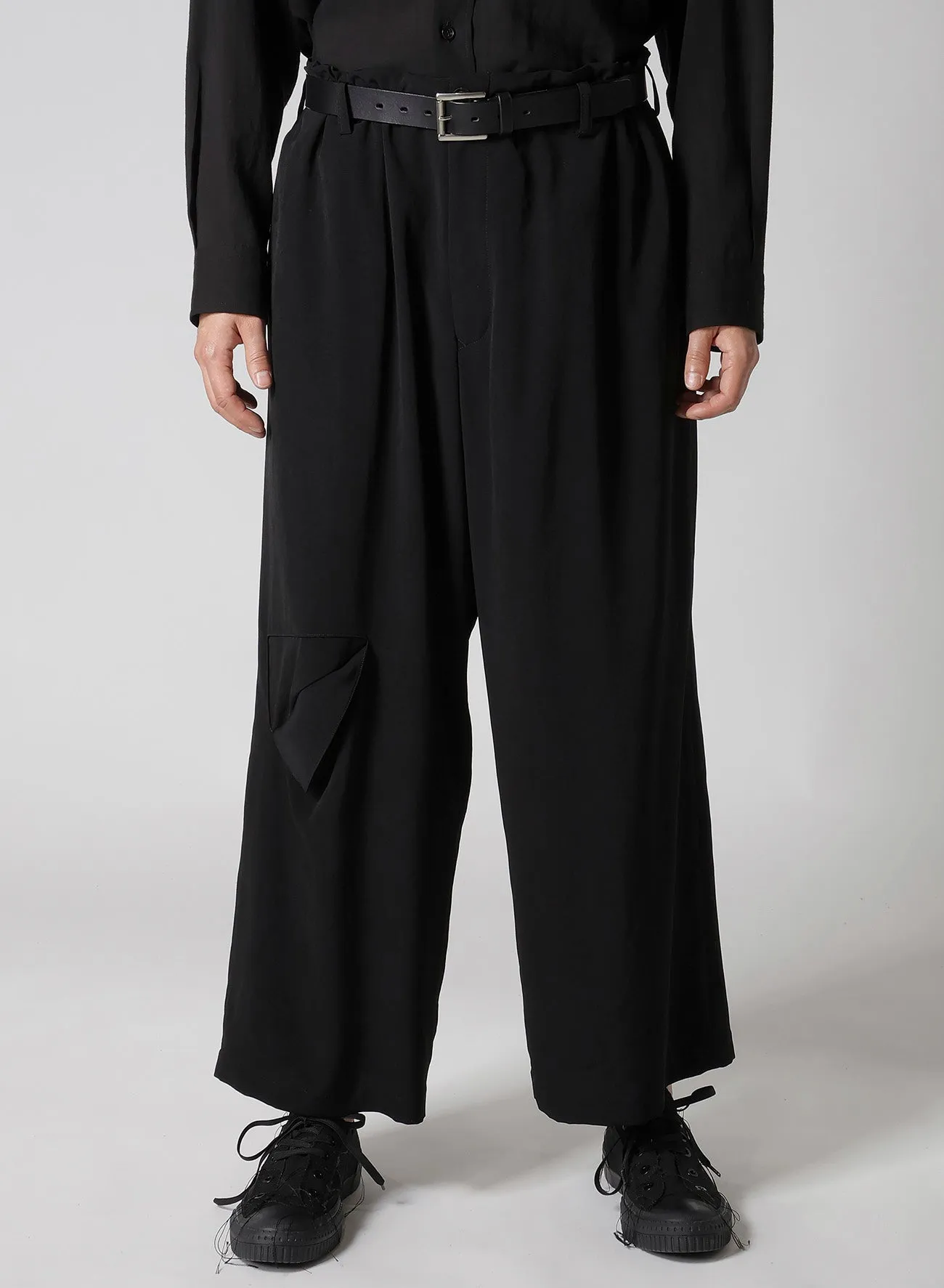 TA TUXEDO CUT-OUT DETAIL PANTS sold by Yohji Yamamoto product image thumbnail 2