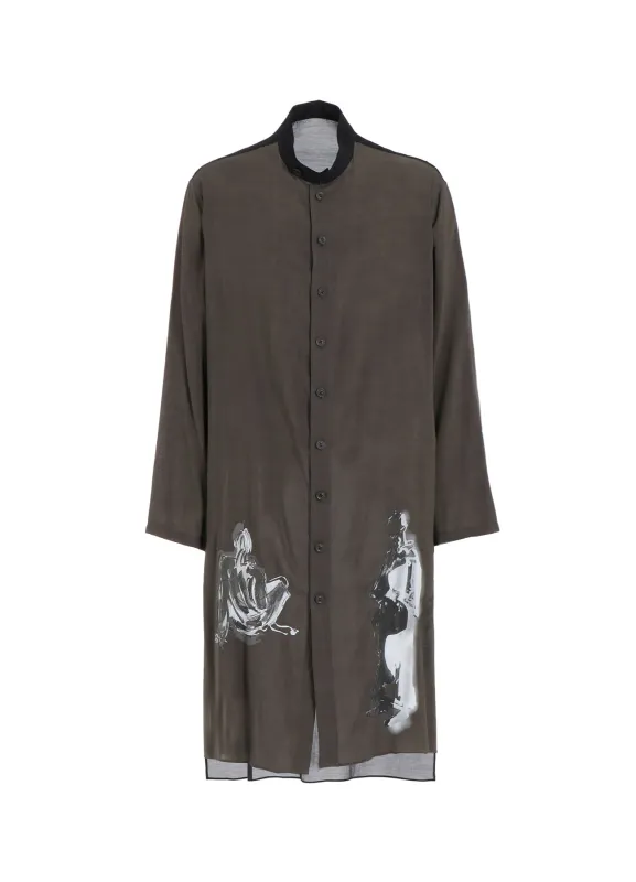 MESSAGE PT LONG BLOUSE made by Yohji Yamamoto
