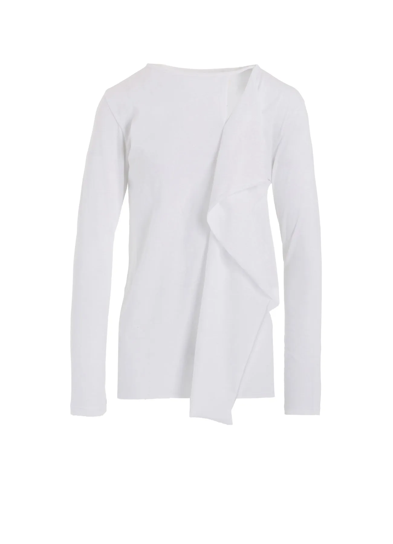 DRAPE DESIGN LONG SLEEVE T sold by Yohji Yamamoto