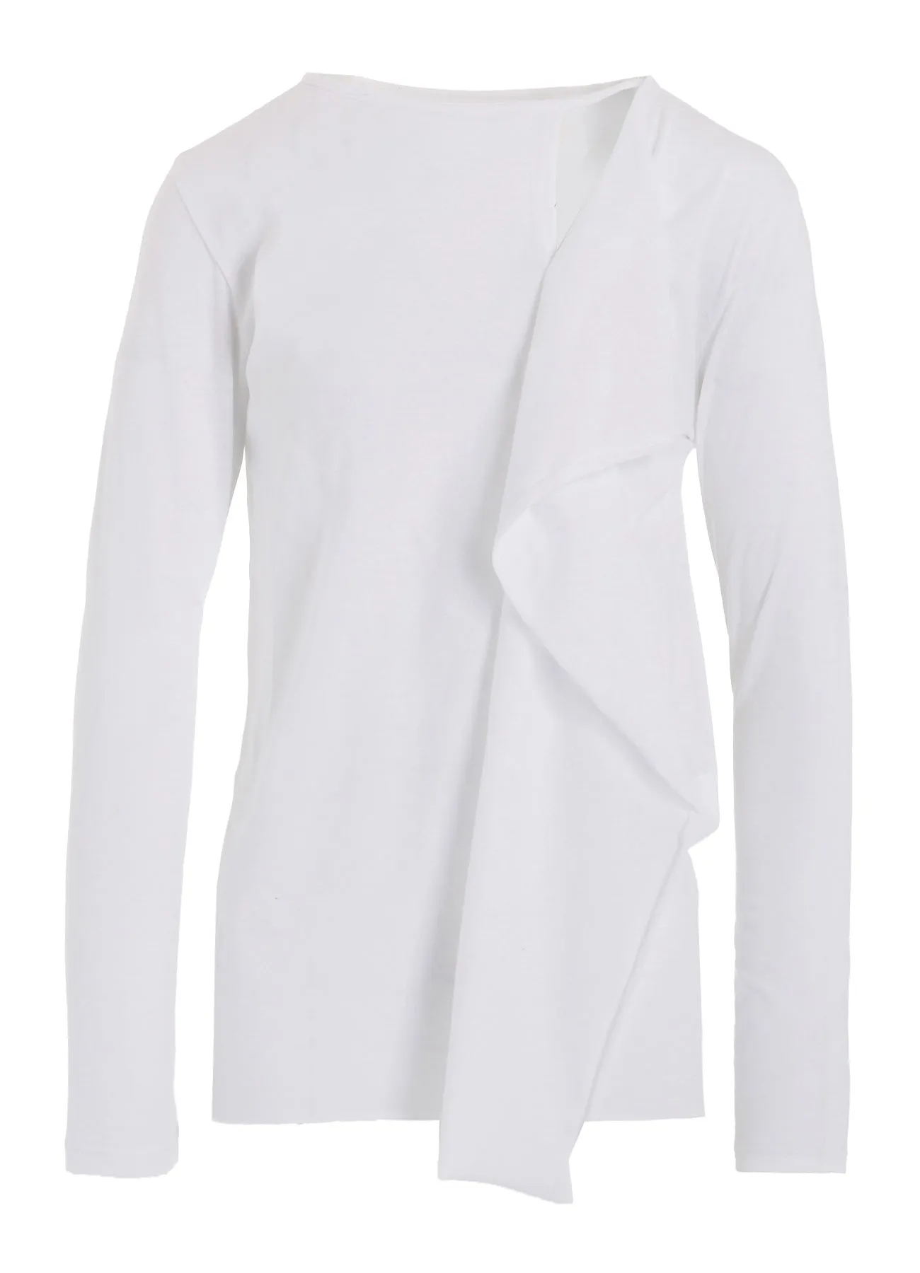 DRAPE DESIGN LONG SLEEVE T sold by Yohji Yamamoto product image thumbnail 2