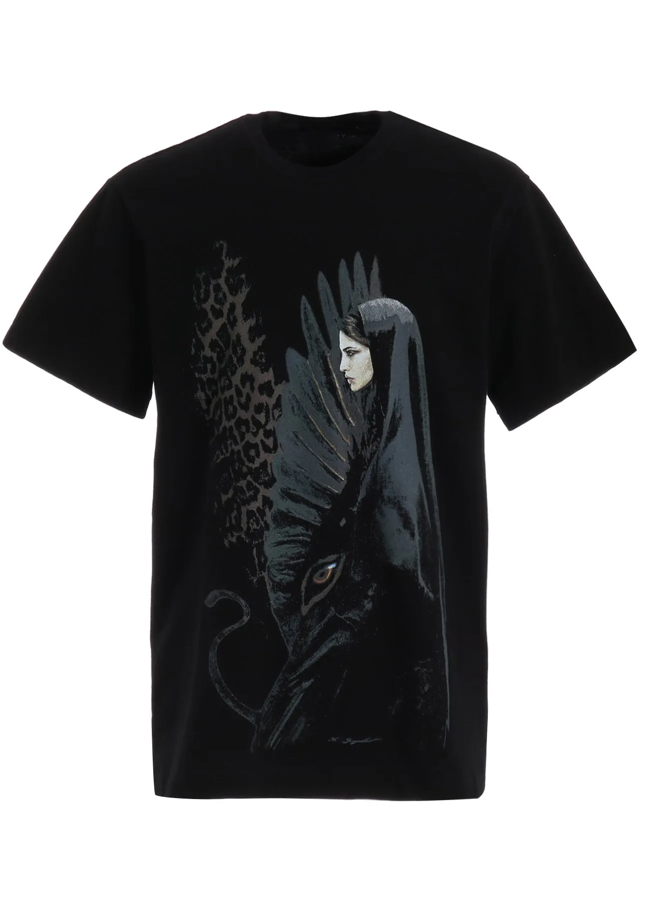 S'YTE x KOICHI IYODA ARTWORK PRINTED T-SHIRT -Sphinx- sold by Yohji Yamamoto product image thumbnail 2