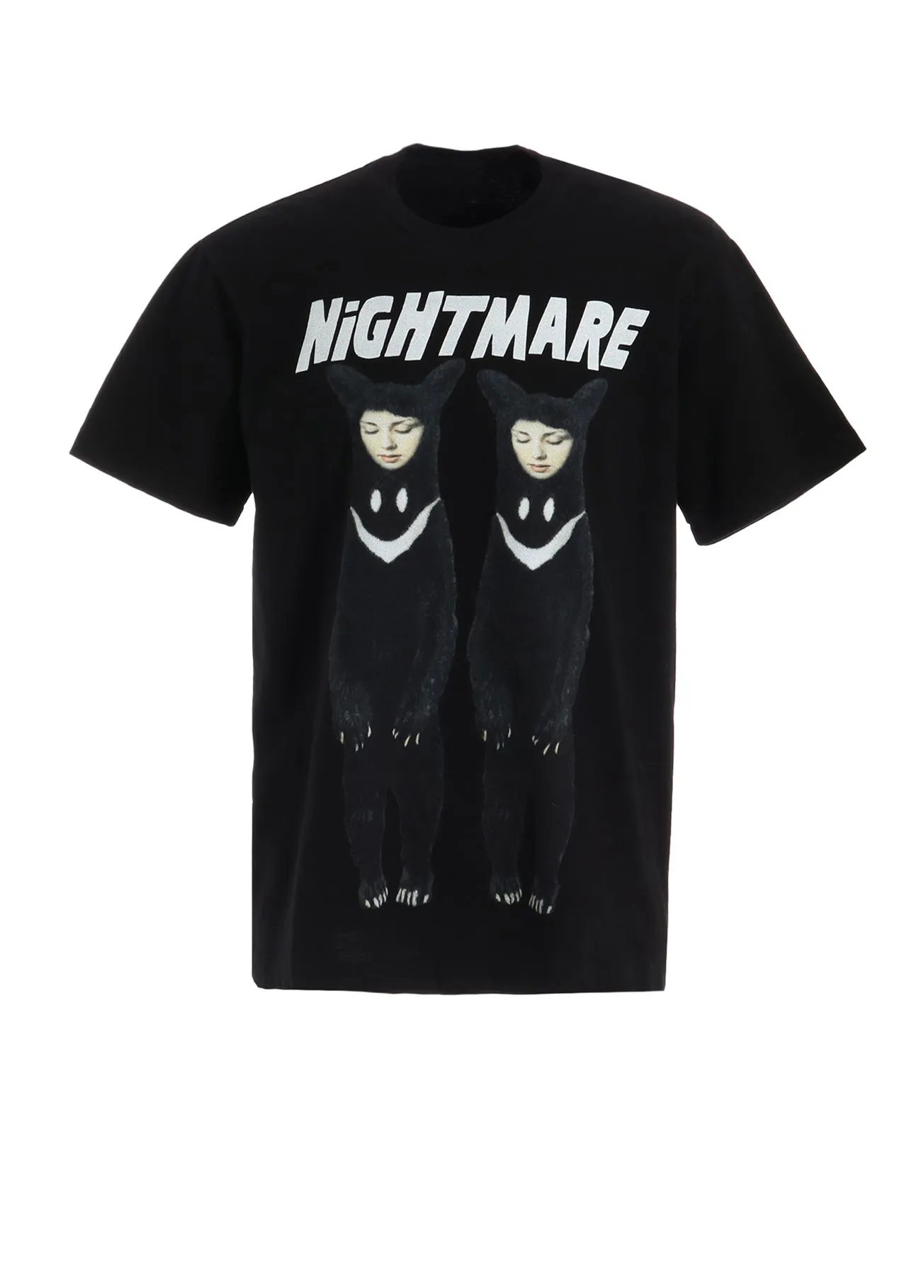 S'YTE x KOICHI IYODA ARTWORK PRINTED T-SHIRT -Nightbear- sold by Yohji Yamamoto