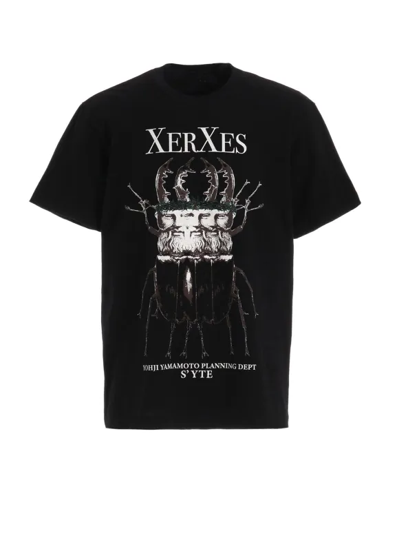 S'YTE x KOICHI IYODA ARTWORK PRINTED T-SHIRT -Xerxes- sold by Yohji Yamamoto