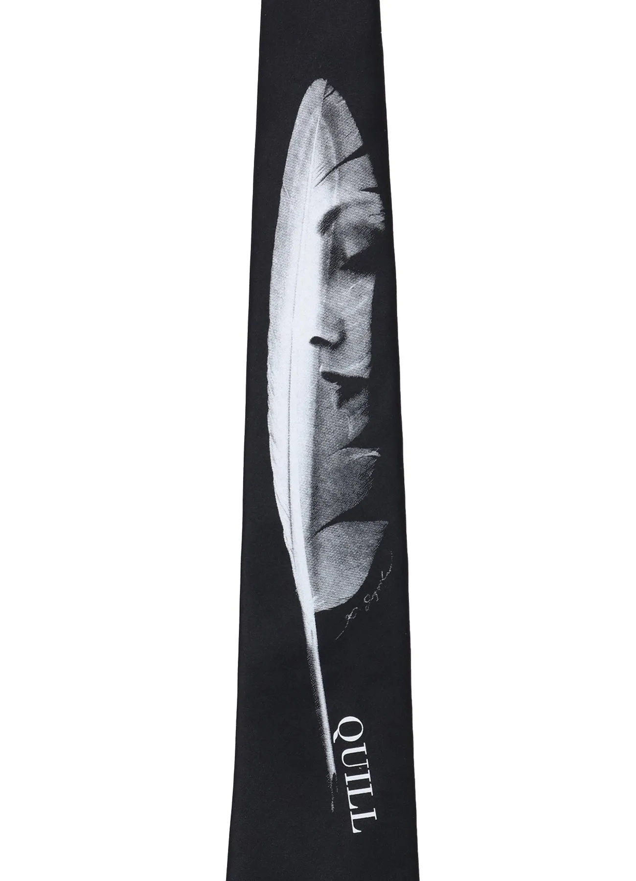 S'YTE x KOICHI IYODA ARTWORK PRINTED SILK TIE -Quill- sold by Yohji Yamamoto product image thumbnail 4