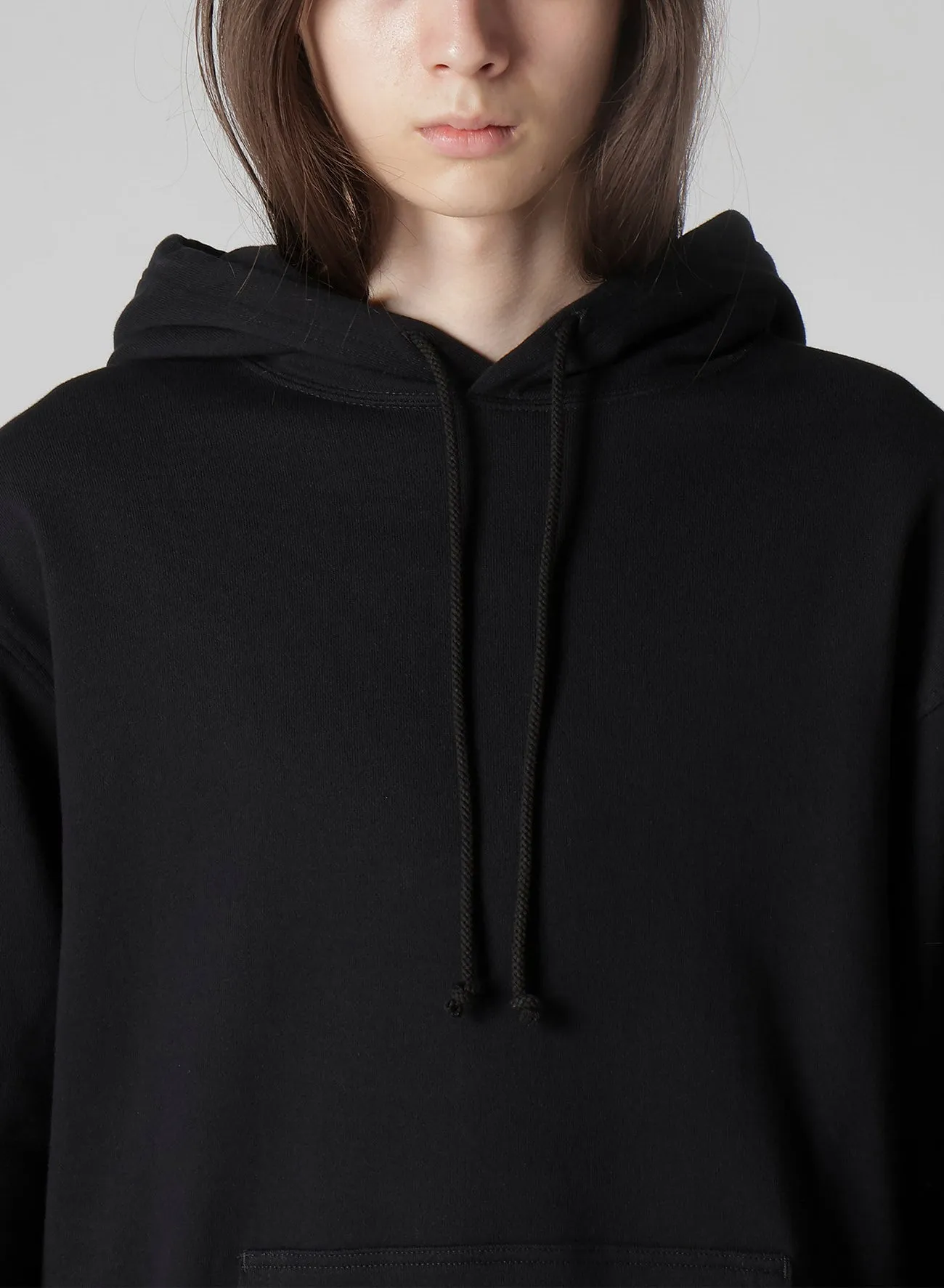 30/10 FLEECE POCKET SIGNATURE PRINT HOODIE sold by Yohji Yamamoto product image thumbnail 3