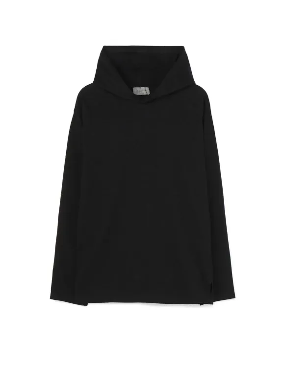30/- PLAIN STITCH HOOD SIGNATURE PRINT HOODIE sold by Yohji Yamamoto