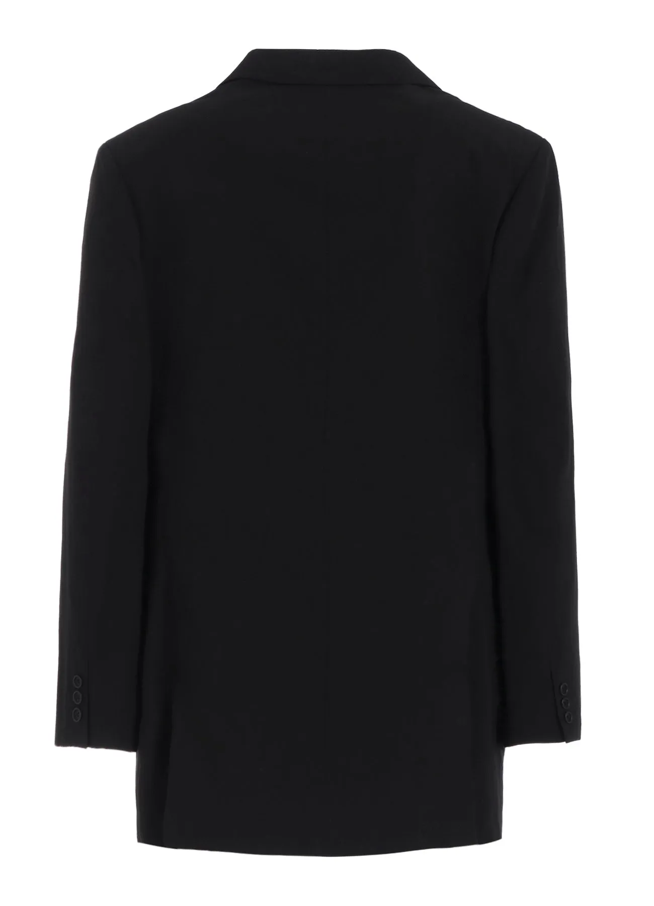 DOUBLE JACKET WITH COTTON LINEN UNEVEN YARN CANVAS sold by Yohji Yamamoto product image thumbnail 3