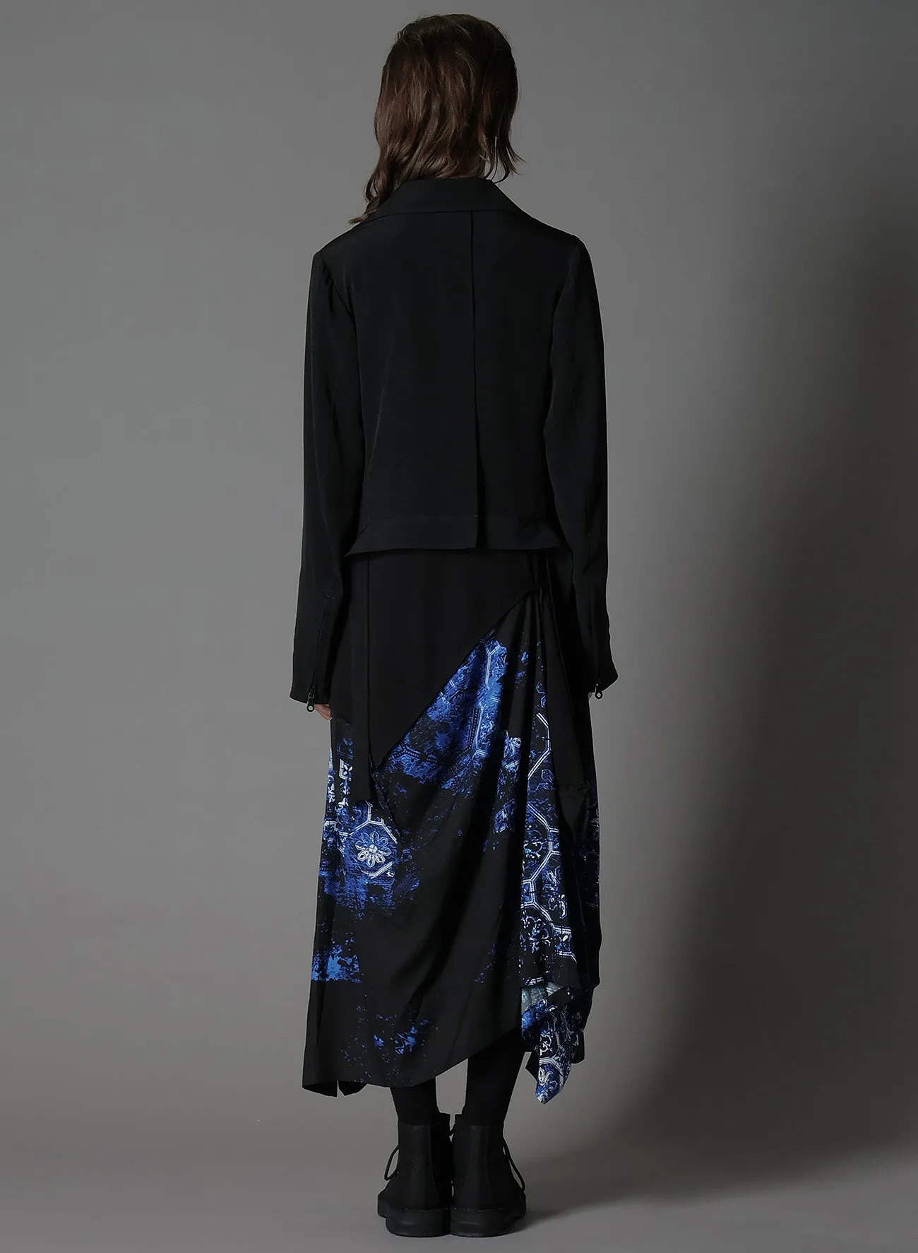 CREPE DE CHINE SHORT JACKETS sold by Yohji Yamamoto product image thumbnail 5