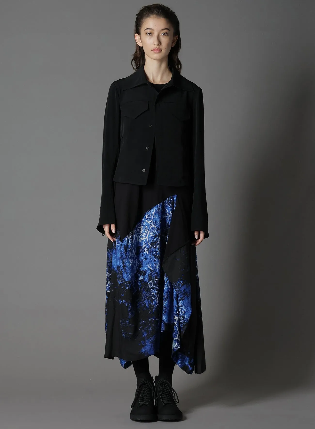 CREPE DE CHINE SHORT JACKETS sold by Yohji Yamamoto product image thumbnail 3