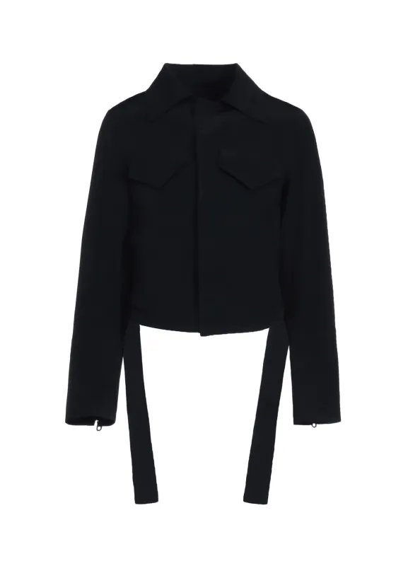 CREPE DE CHINE SHORT JACKETS made by Yohji Yamamoto