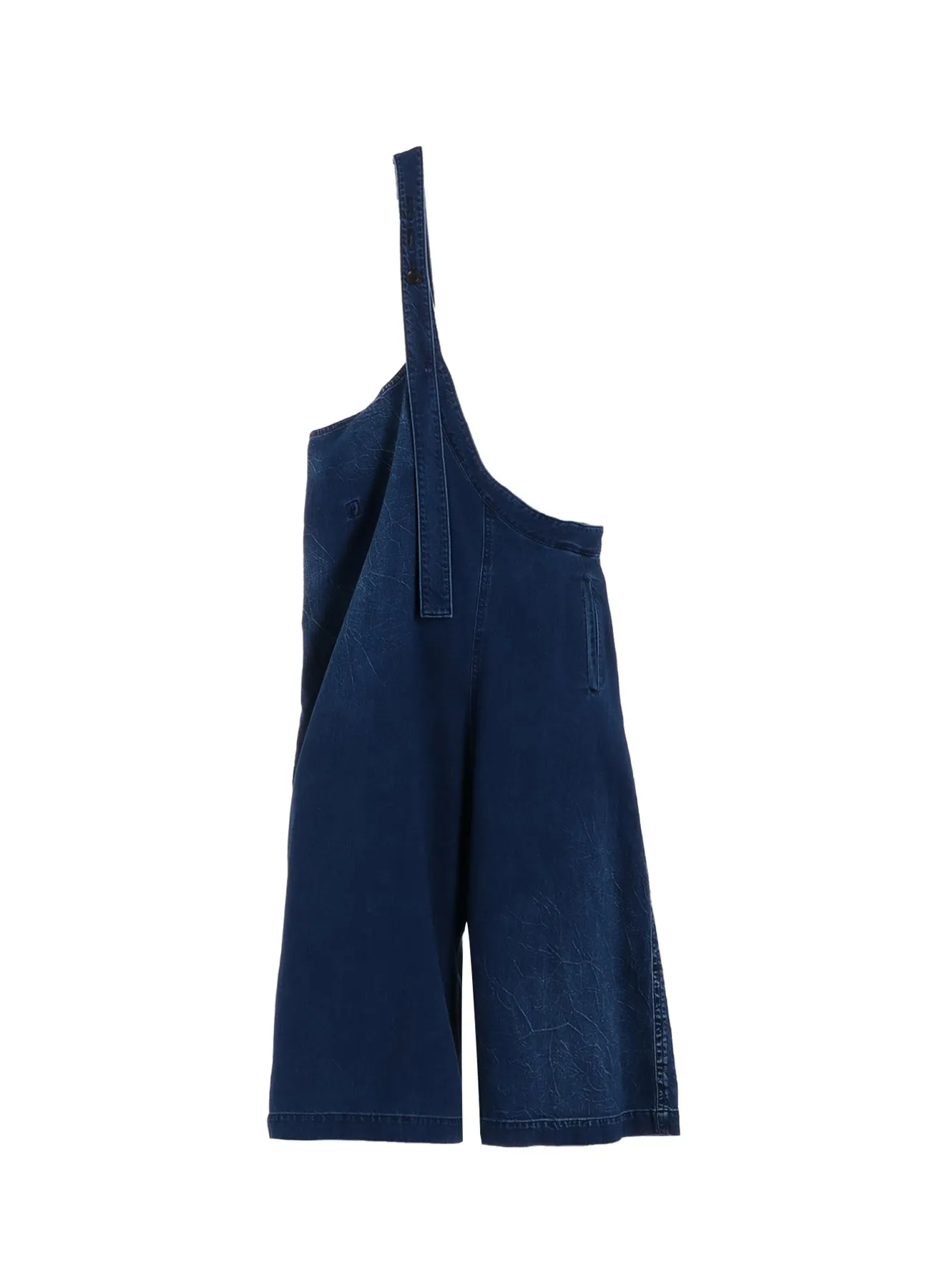 8OZ BLEACHED VINTAGE LIKE DENIM JUMPER PANTS sold by Yohji Yamamoto