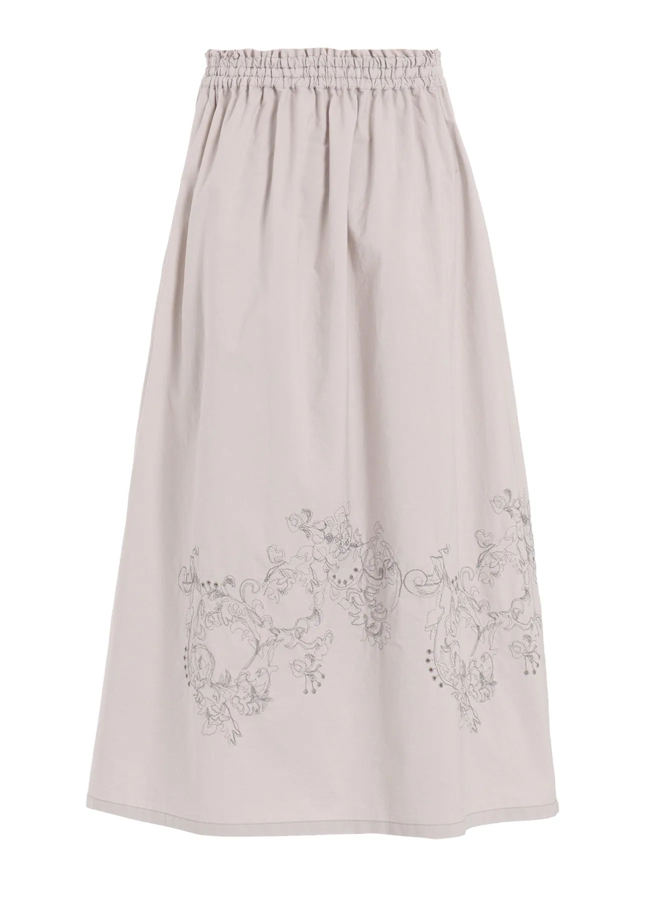 COTTON BROAD BALLER LACE SKIRT sold by Yohji Yamamoto product image thumbnail 4