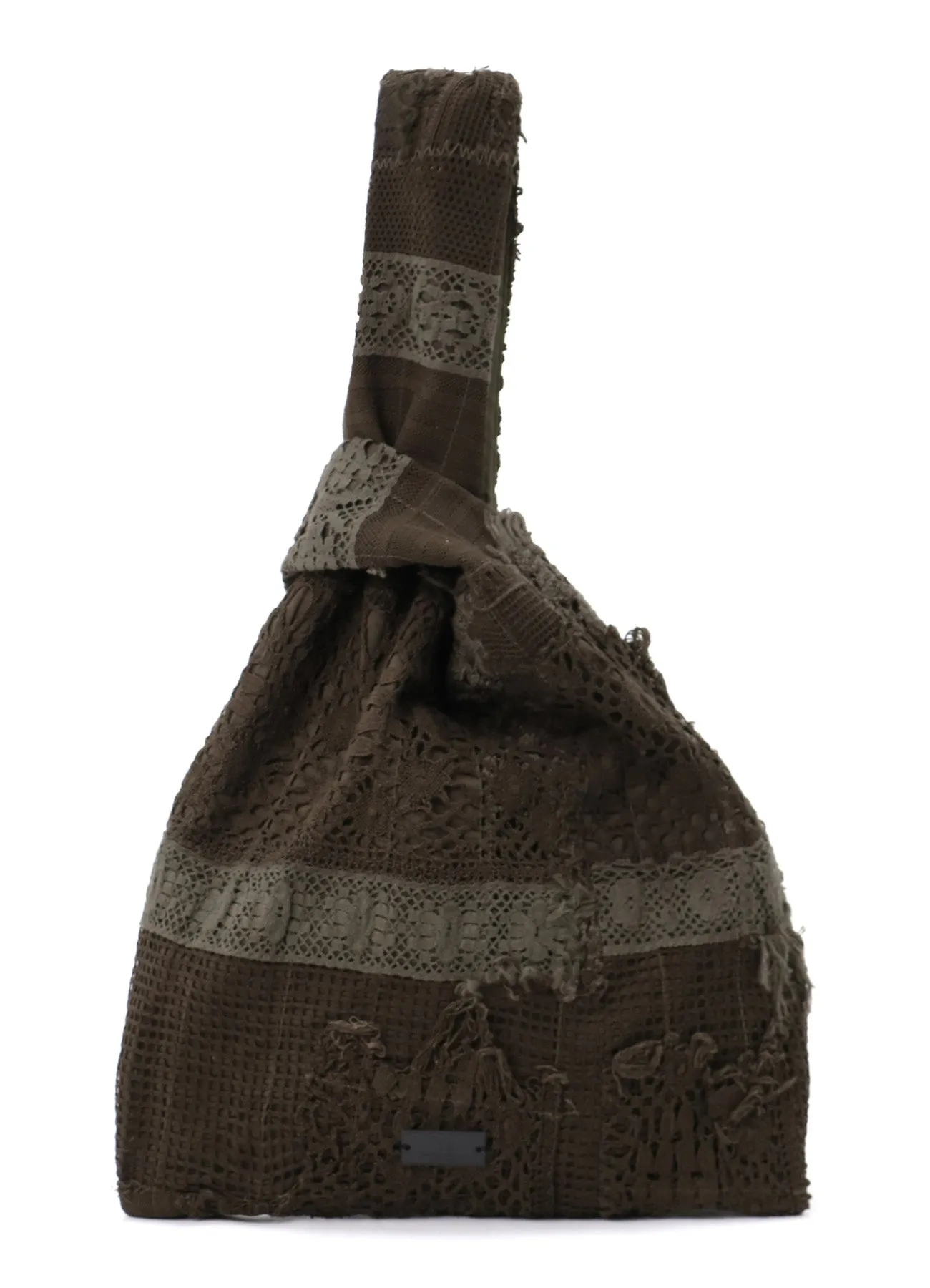 LACE PATCHWORK MINI BAG sold by Yohji Yamamoto product image thumbnail 2