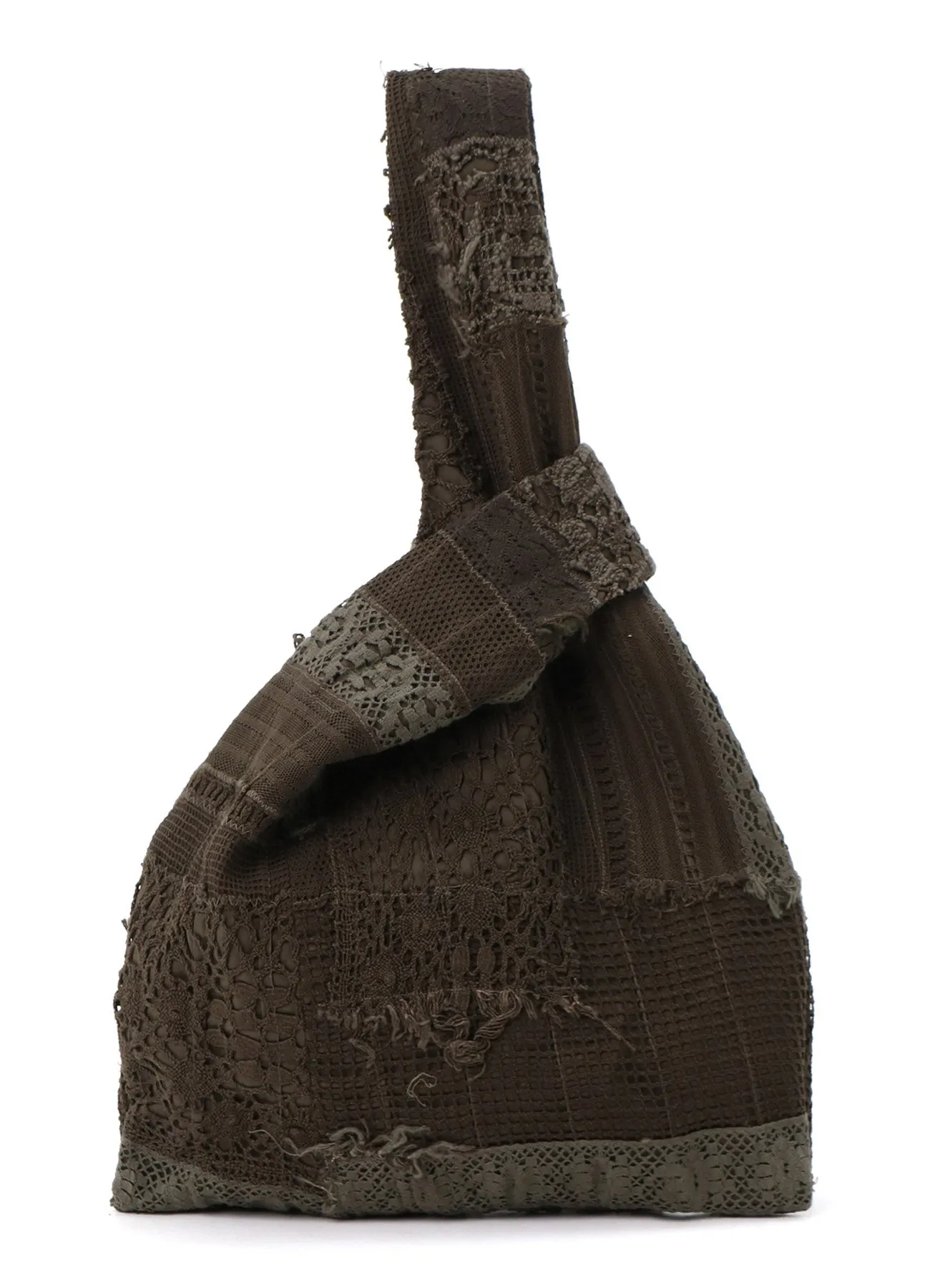 LACE PATCHWORK MINI BAG sold by Yohji Yamamoto product image thumbnail 4