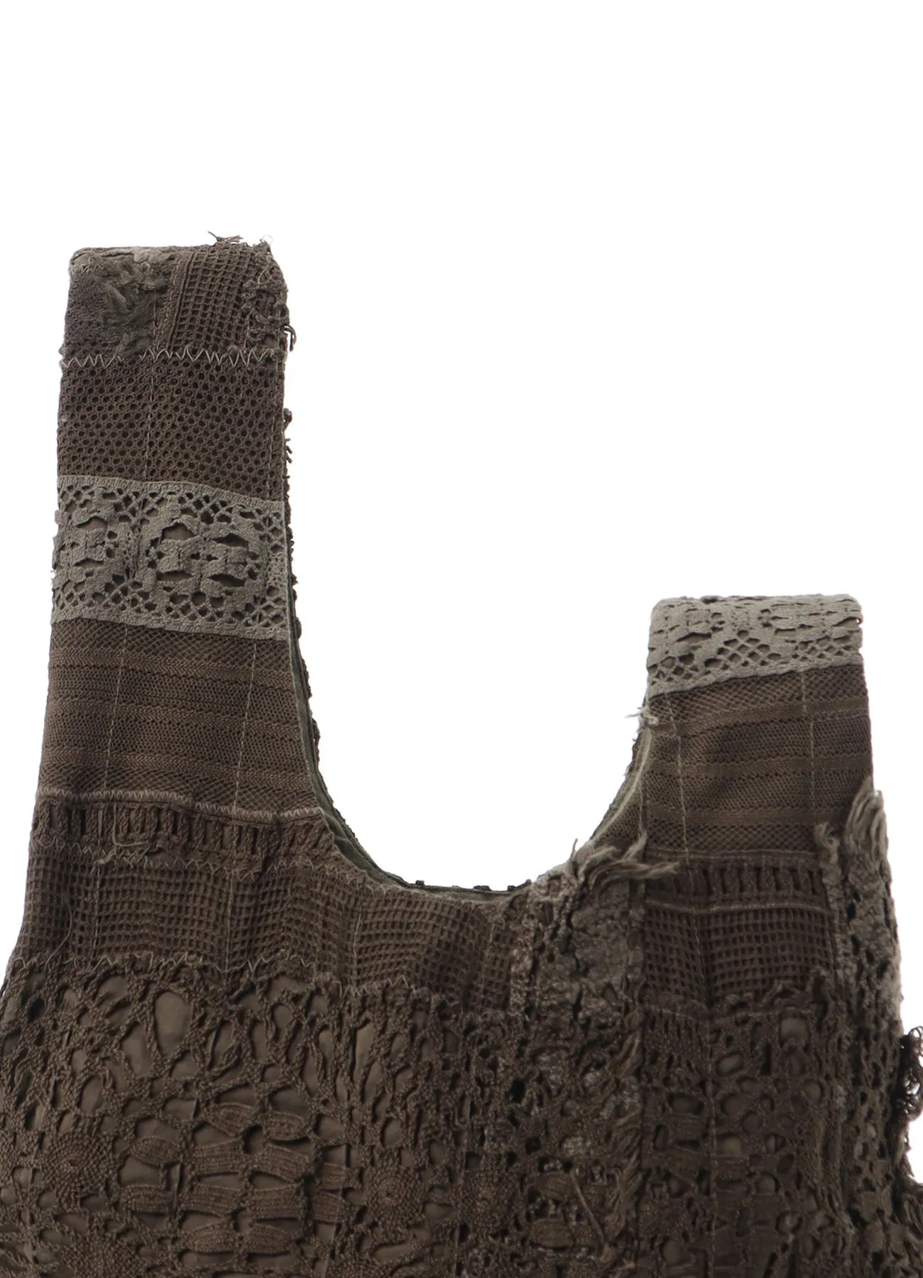 LACE PATCHWORK MINI BAG sold by Yohji Yamamoto product image thumbnail 5