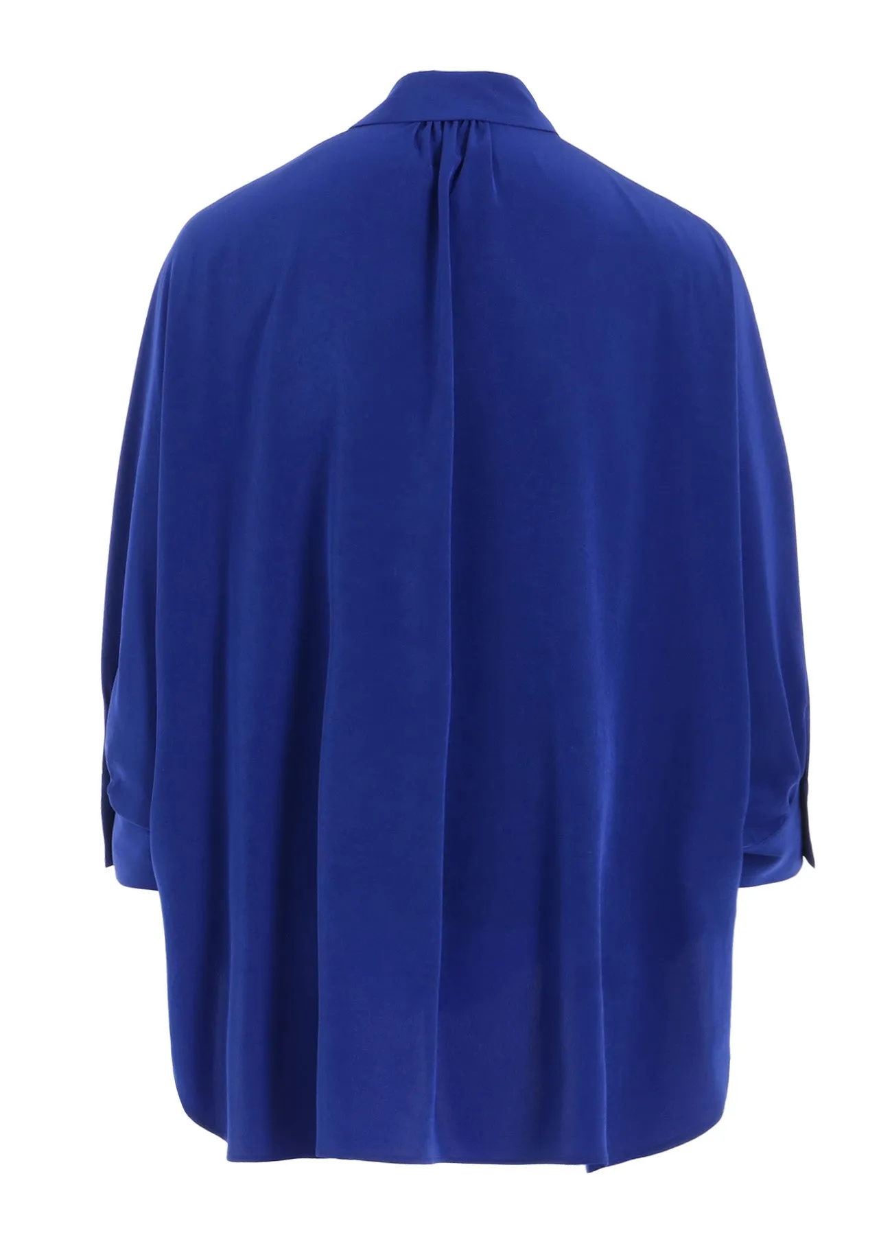 CREPE de CHINE HALF SLEEVE CAPE BLOUSE sold by Yohji Yamamoto product image thumbnail 4