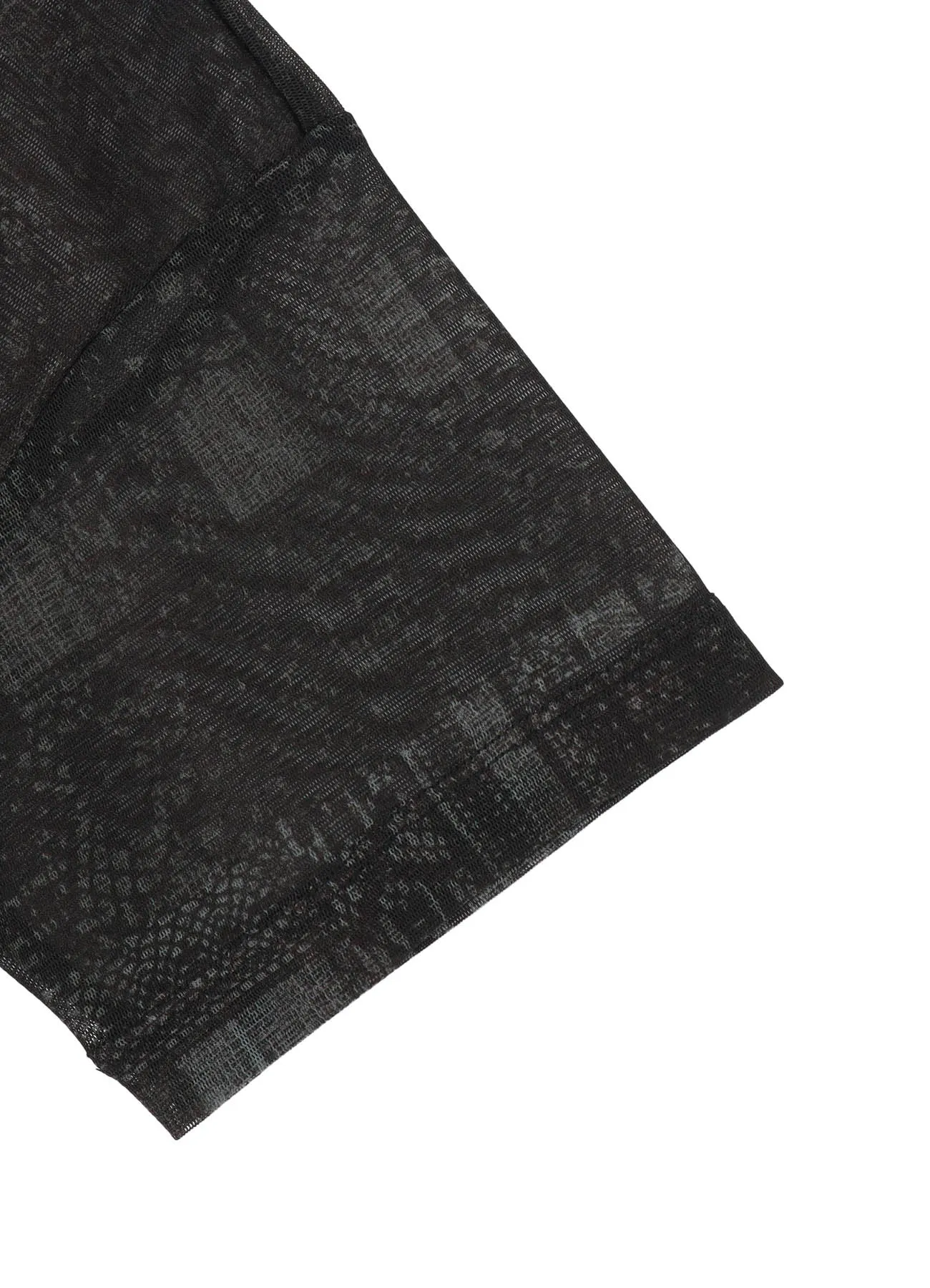 TULLE LACE PRINT LOOSE ROUND NECK T sold by Yohji Yamamoto product image thumbnail 5