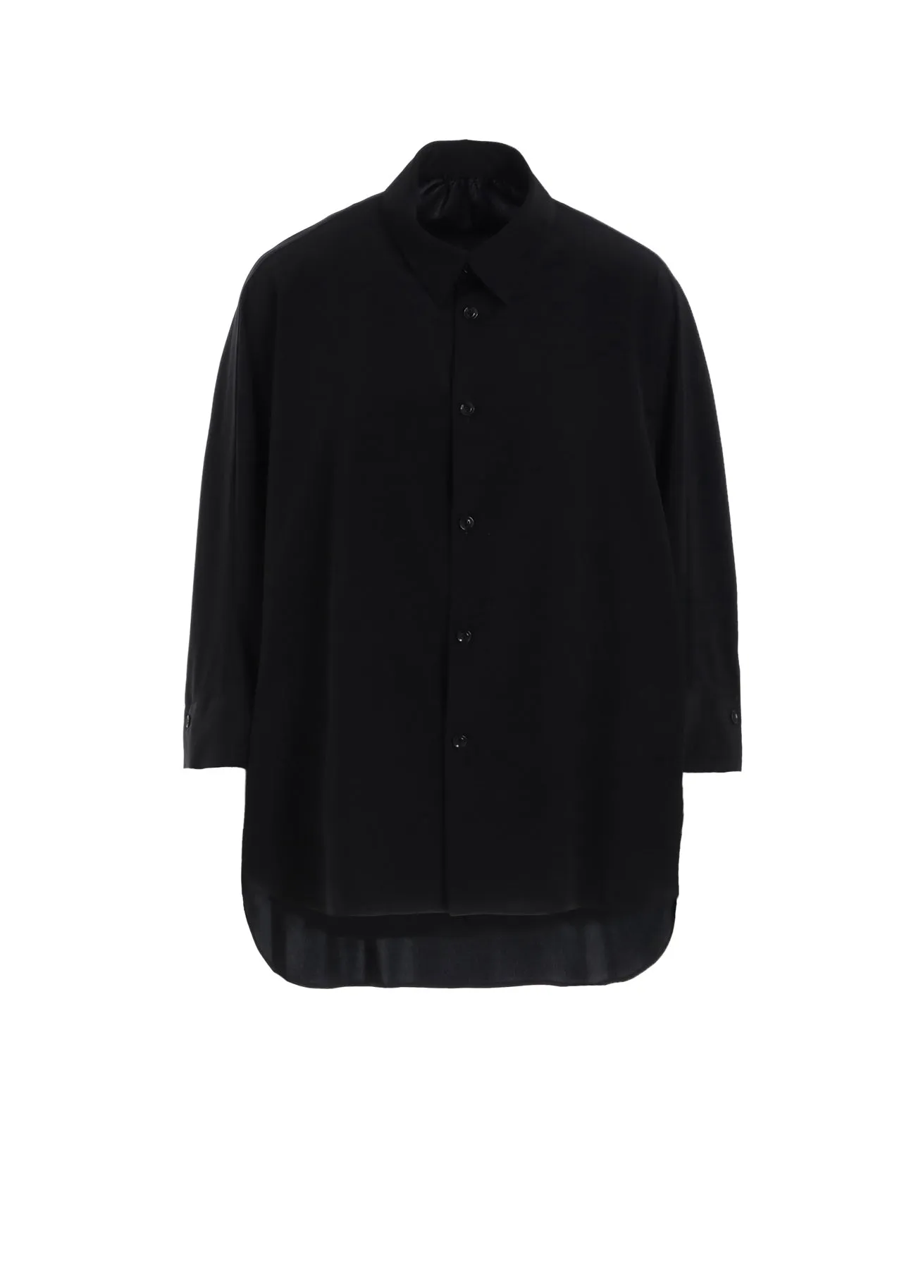 CREPE de CHINE HALF SLEEVE CAPE BLOUSE sold by Yohji Yamamoto