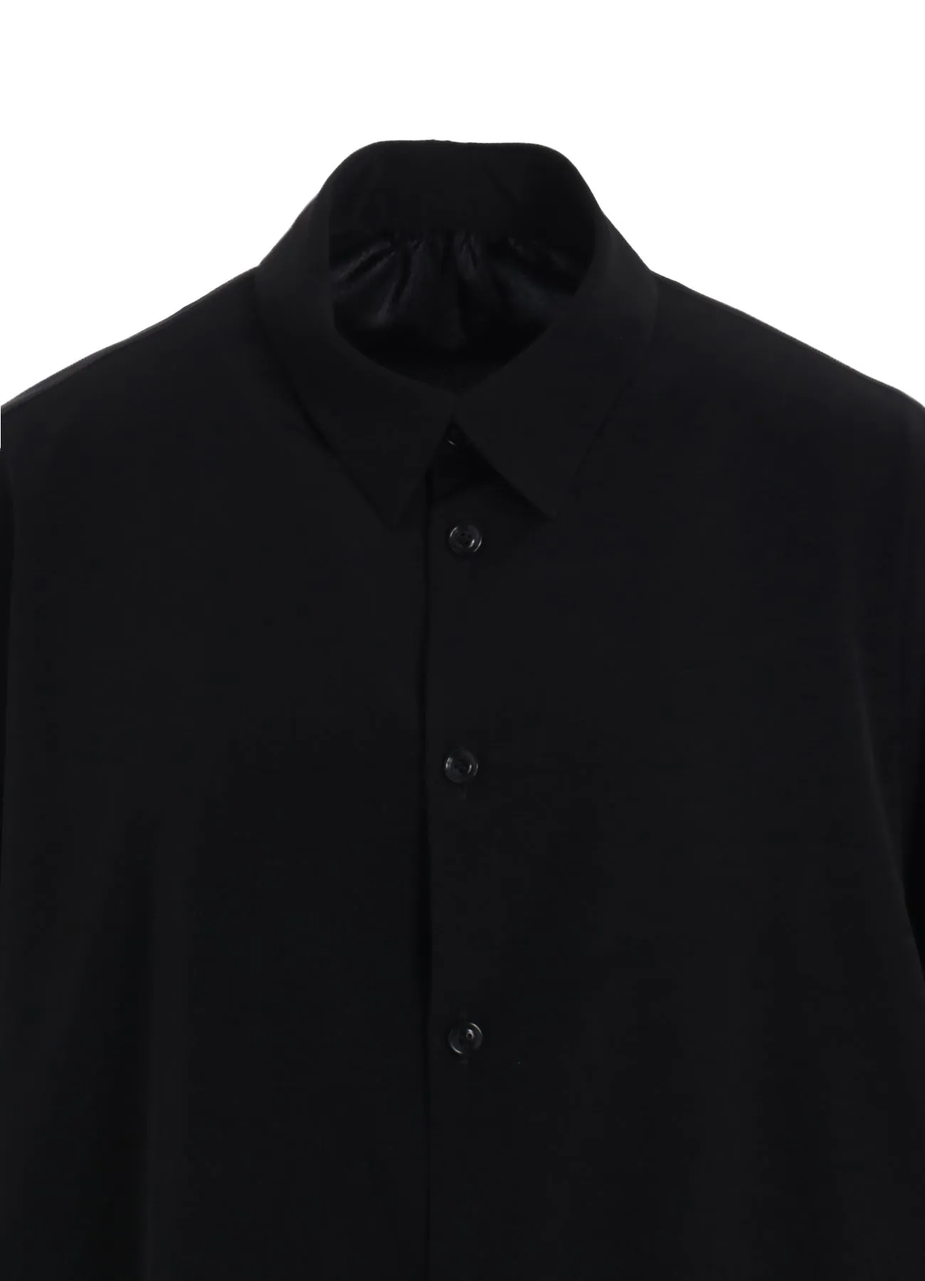 CREPE de CHINE HALF SLEEVE CAPE BLOUSE sold by Yohji Yamamoto product image thumbnail 5