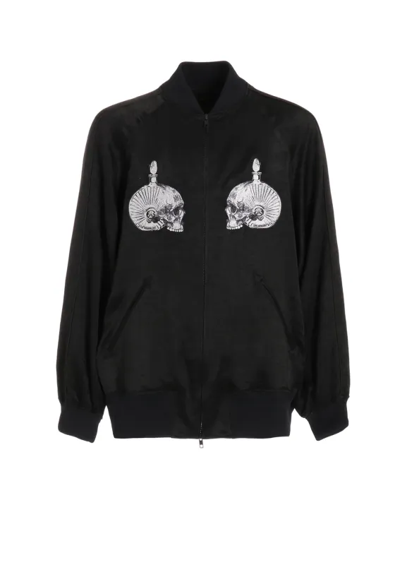 S'YTE x KOICHI IYODA ARTWORK EMBROIDERED SOUVENIR JACKET -The Little Mermaid- sold by Yohji Yamamoto