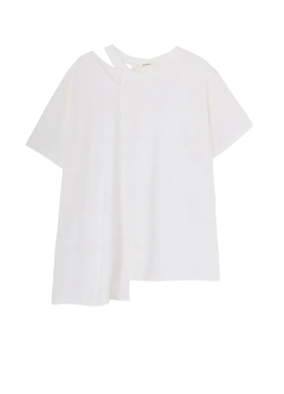60/2 COTTON JERSEY FUSED T-SHIRT sold by Yohji Yamamoto