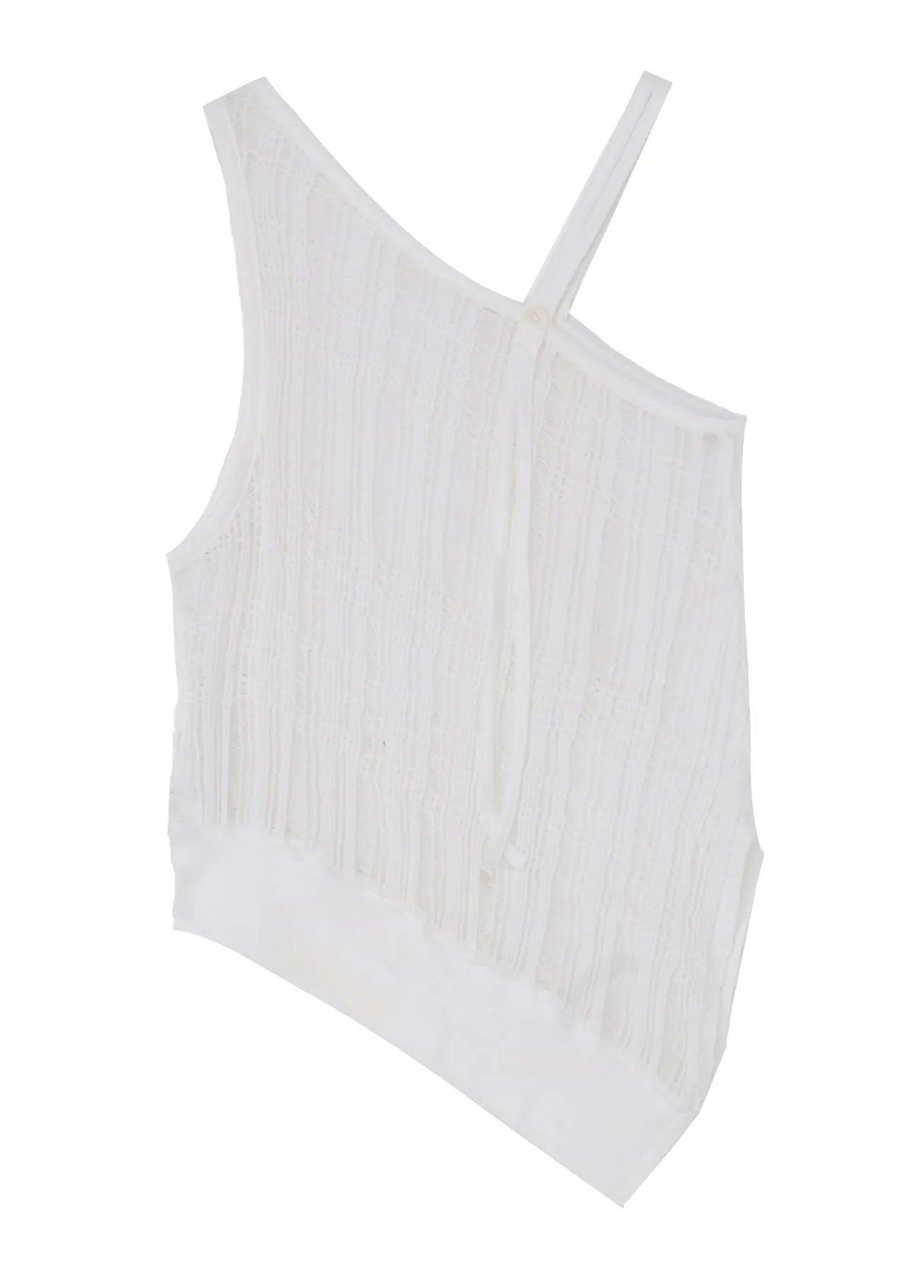 JAQCUARD PLAID CAMISOLE TANKTOP sold by Yohji Yamamoto product image thumbnail 3