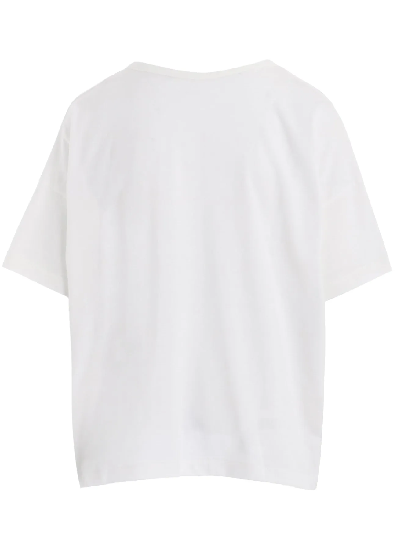 Y'S COLLAGE PRINT LOOSE ROUND NECK T sold by Yohji Yamamoto product image thumbnail 3