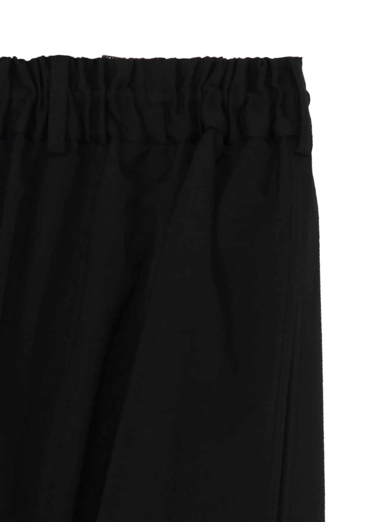 WOOL GABARDINE BOX PLEATS PANTS sold by Yohji Yamamoto product image thumbnail 4