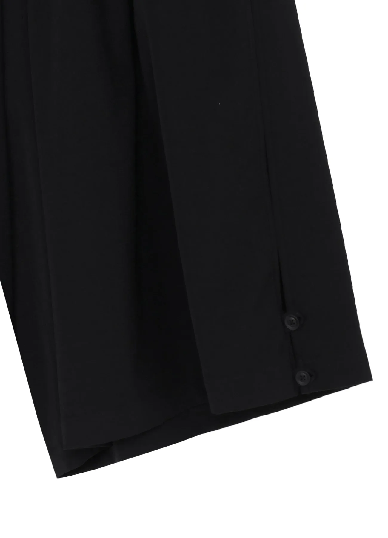 WOOL GABARDINE BOX PLEATS PANTS sold by Yohji Yamamoto product image thumbnail 5