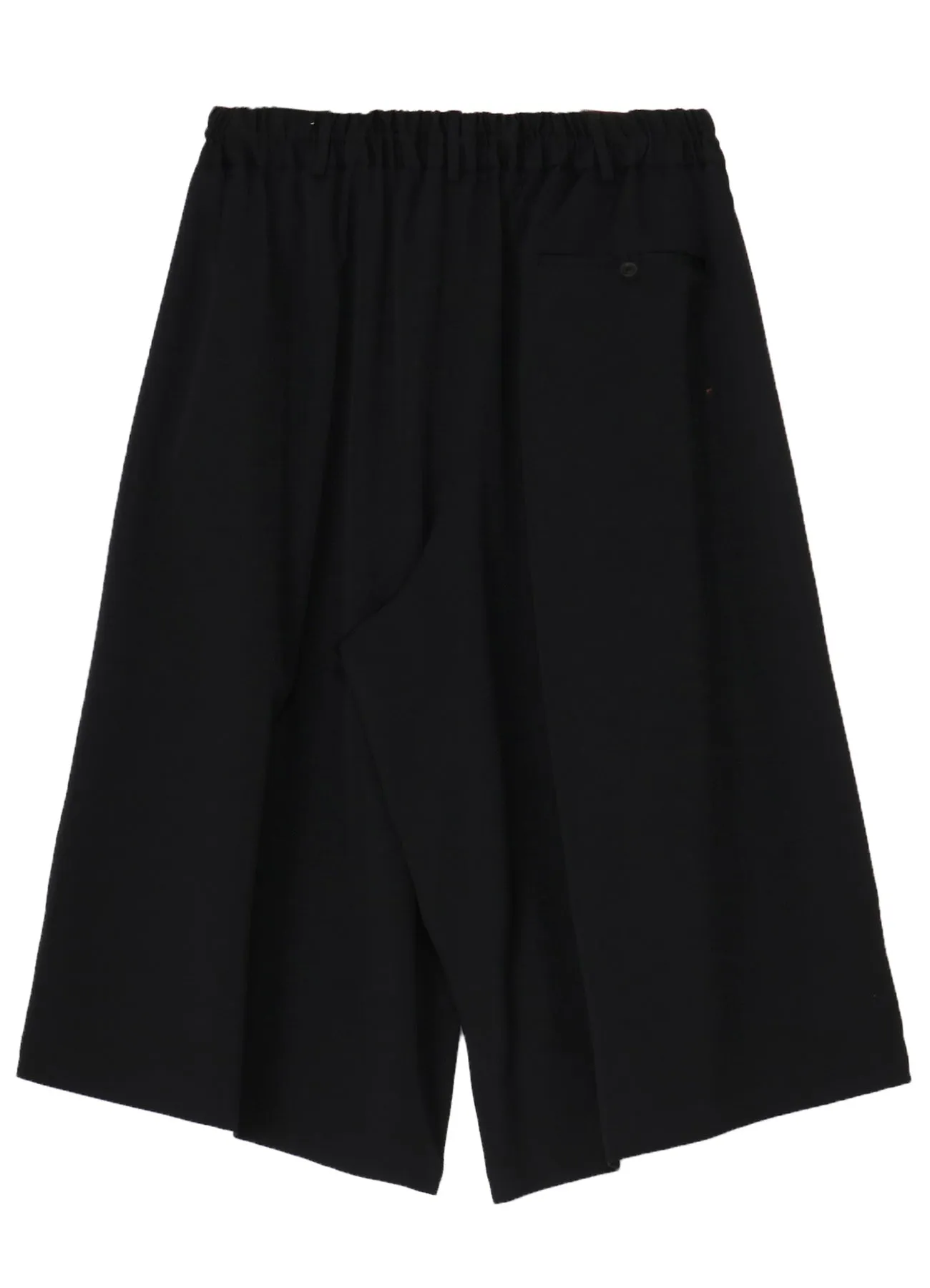 WOOL GABARDINE BOX PLEATS PANTS sold by Yohji Yamamoto product image thumbnail 3