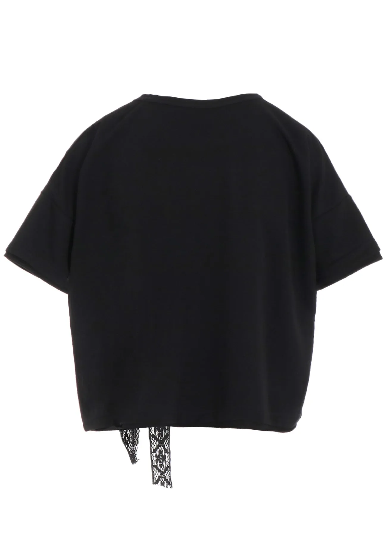 HALF SLEEVE T WITH LACE sold by Yohji Yamamoto product image thumbnail 4