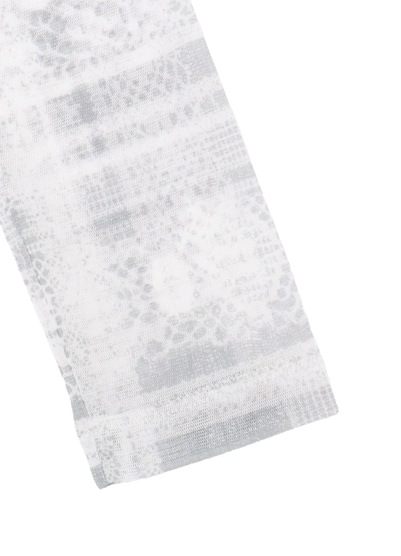 TULLE LACE PRINT LONG SLEEVE T sold by Yohji Yamamoto product image thumbnail 5