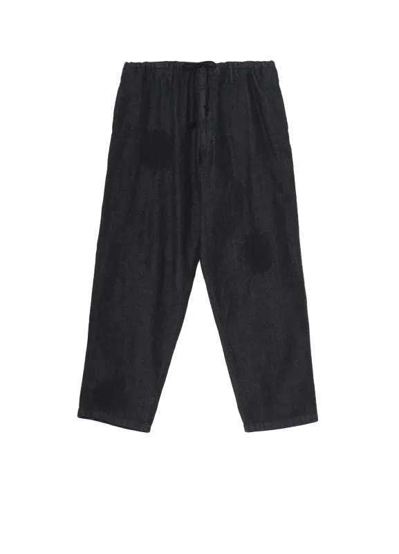 8OZ DENIM + DUNGAREE WAIST DRAWSTRING PANTS sold by Yohji Yamamoto