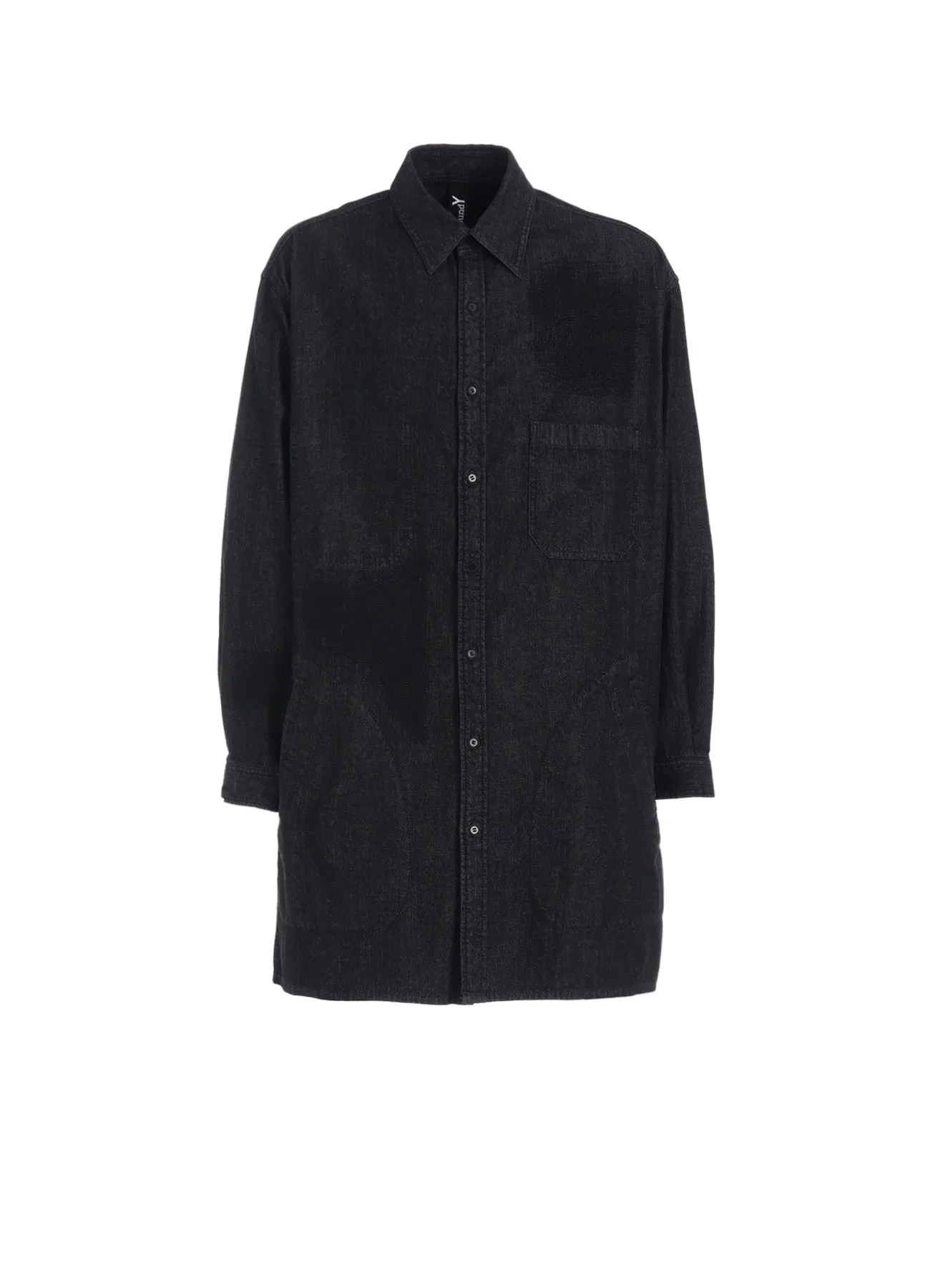 8OZ DENIM + DUNGAREE LONG SHIRT sold by Yohji Yamamoto