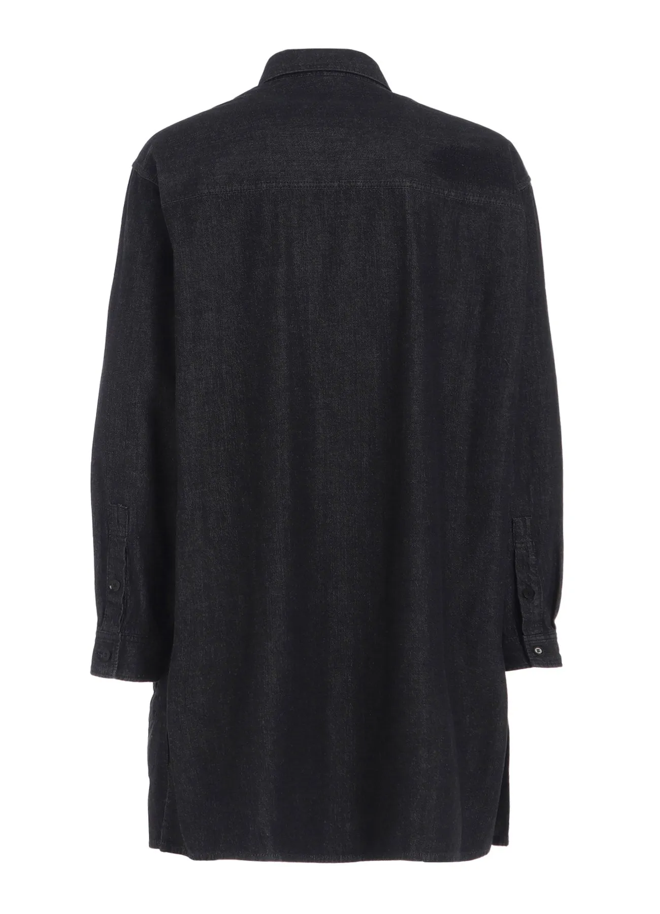 8OZ DENIM + DUNGAREE LONG SHIRT sold by Yohji Yamamoto product image thumbnail 3